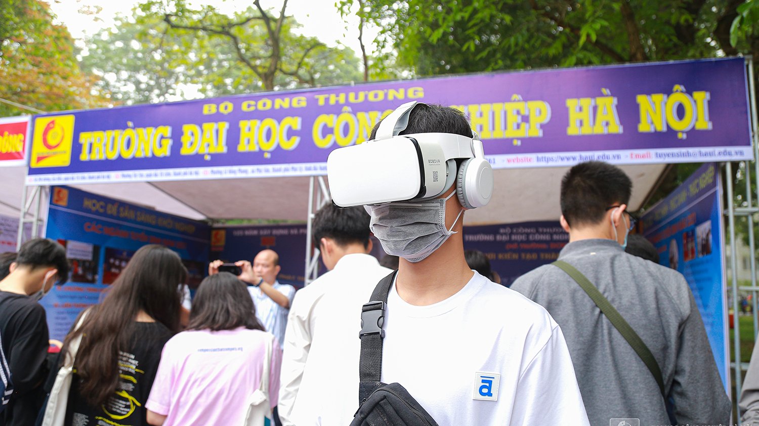 Trung tâm truyền thông và Quan hệ công chúng xây dựng video 360 độ toàn cảnh Đại học Công nghiệp Hà Nội 