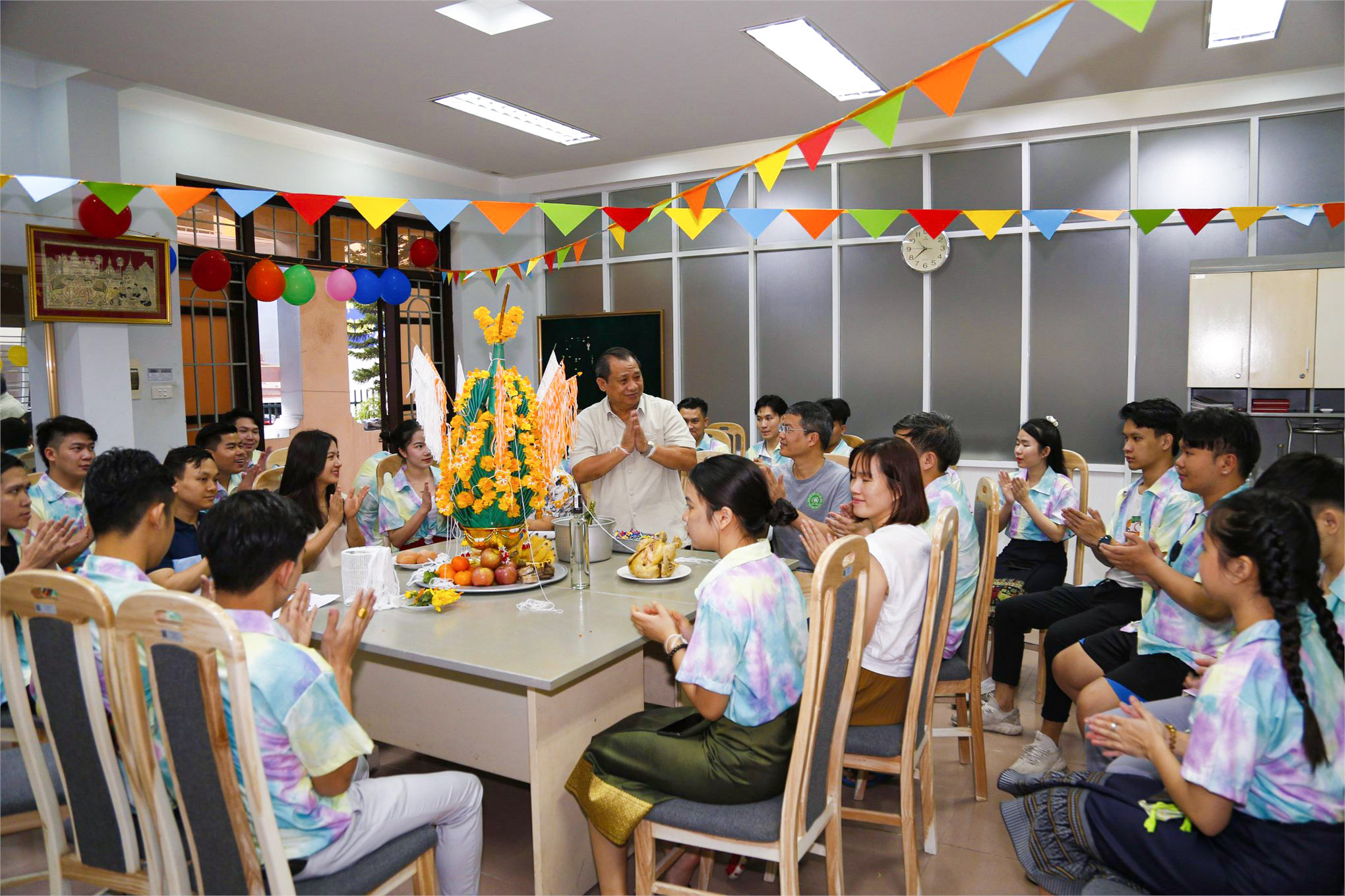 Traditional Bunpimay Festival organized for Lao students