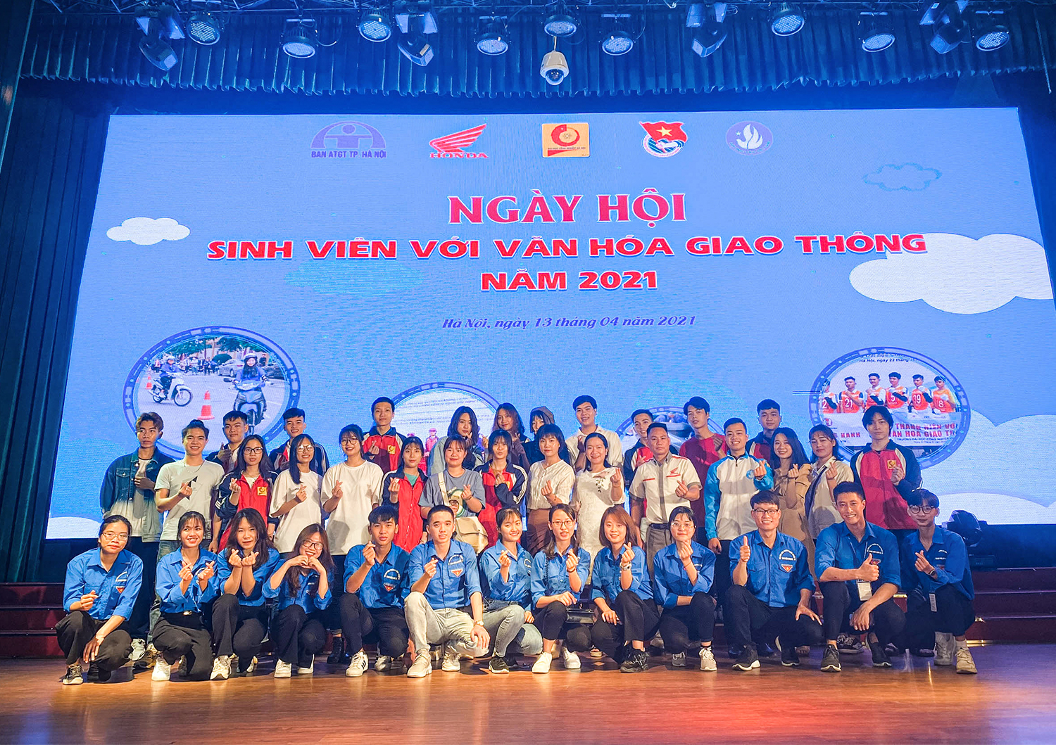 Traffic Culture Festival of HaUI students in 2021