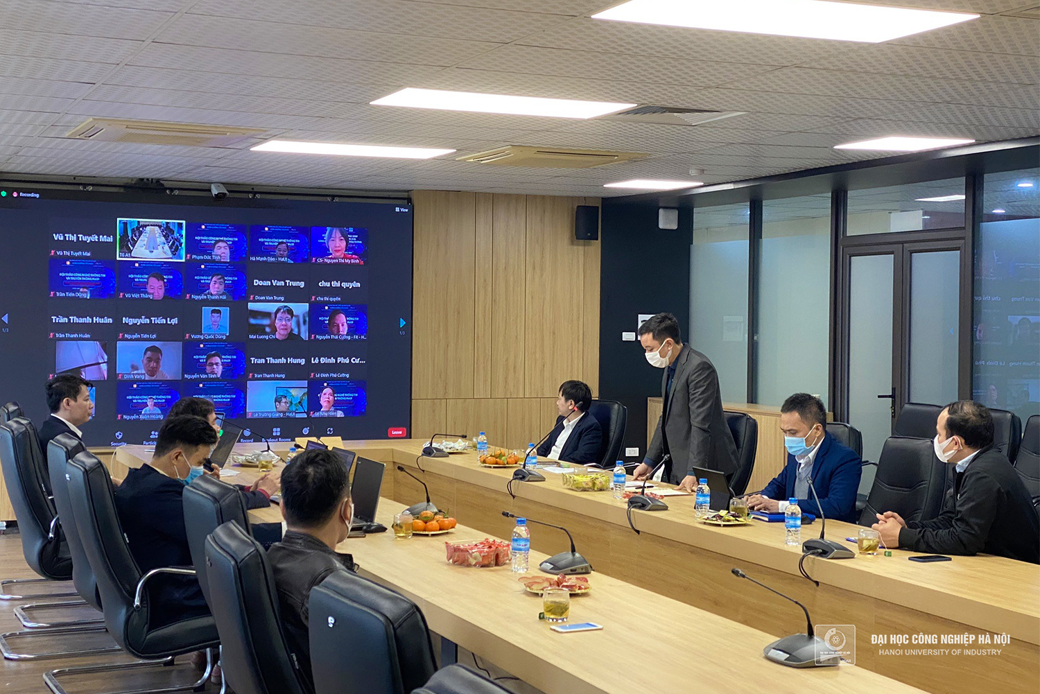 Scientific seminar on Artificial Intelligence and its application in online training in Industry 4.0