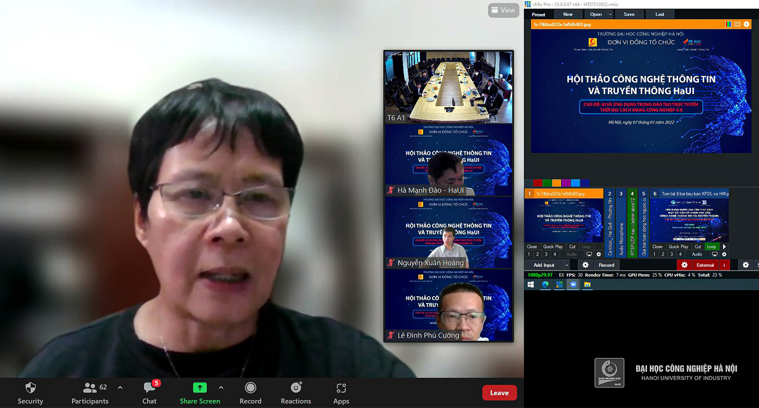 Scientific seminar on Artificial Intelligence and its application in online training in Industry 4.0