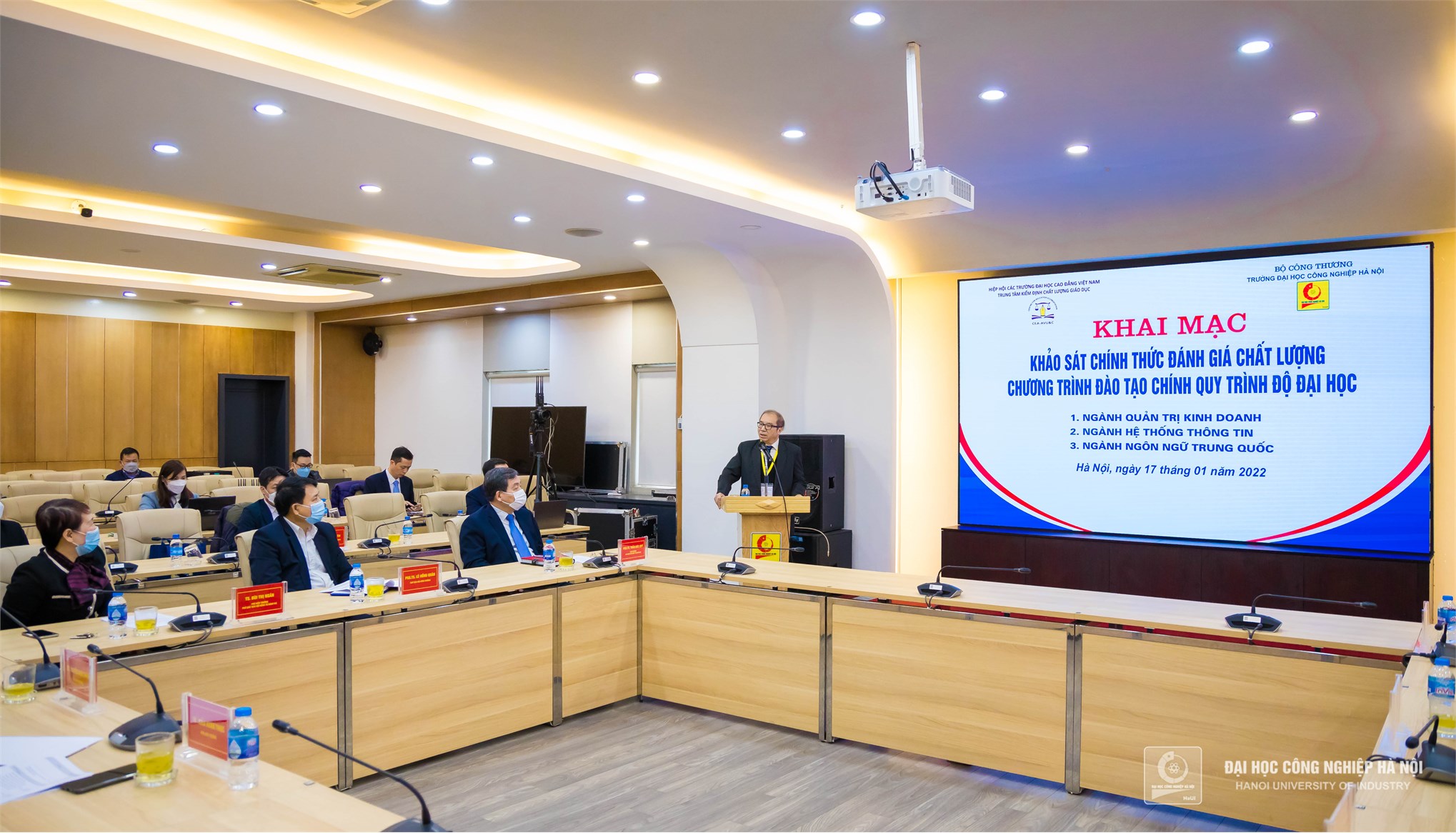 Opening Ceremony of the External Evaluation