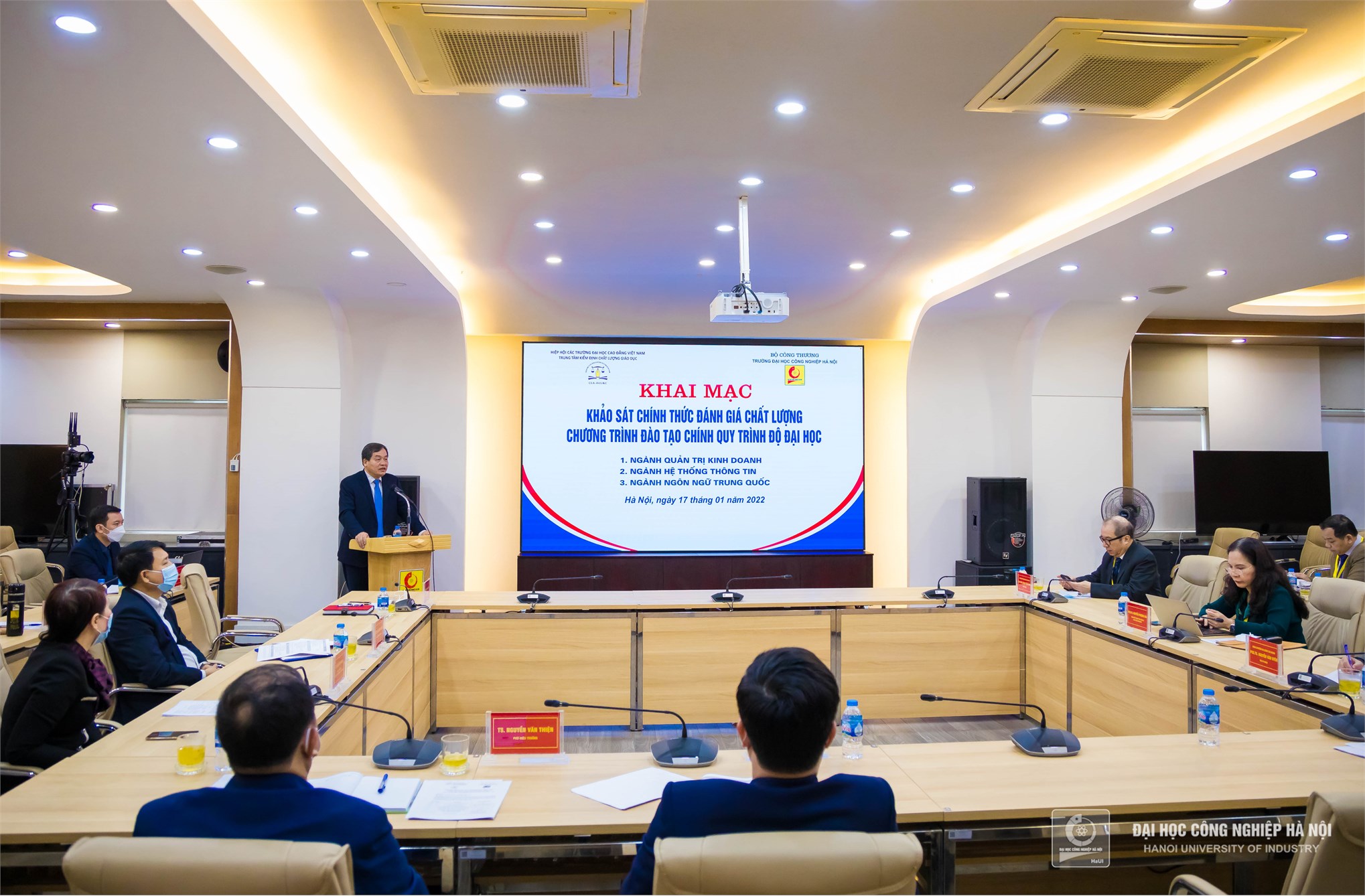 Opening Ceremony of the External Evaluation