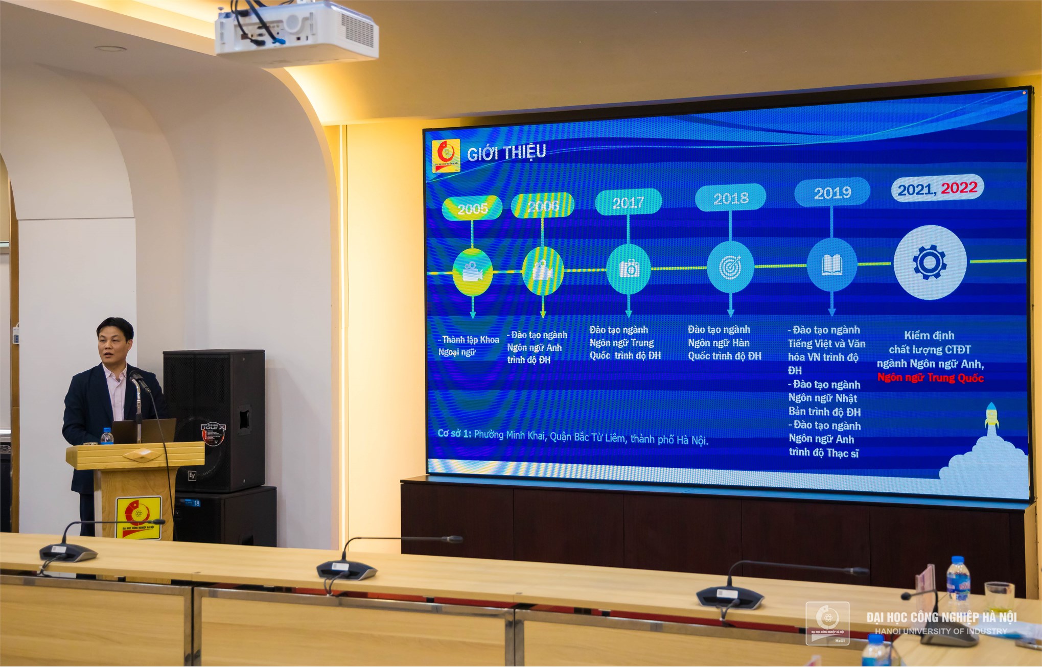 Opening Ceremony of the External Evaluation