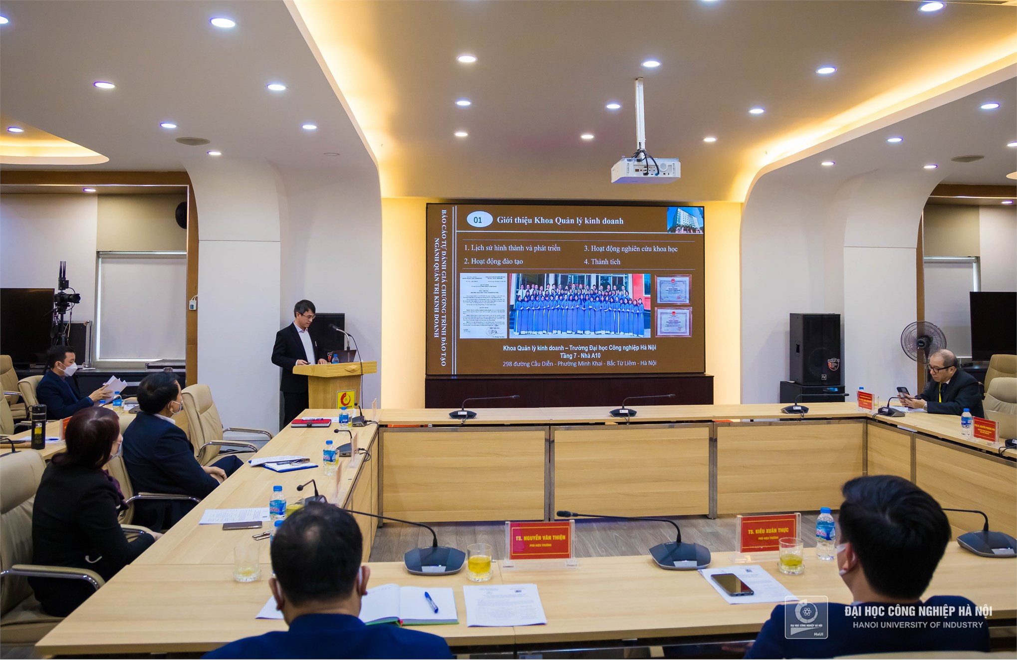 Opening Ceremony of the External Evaluation