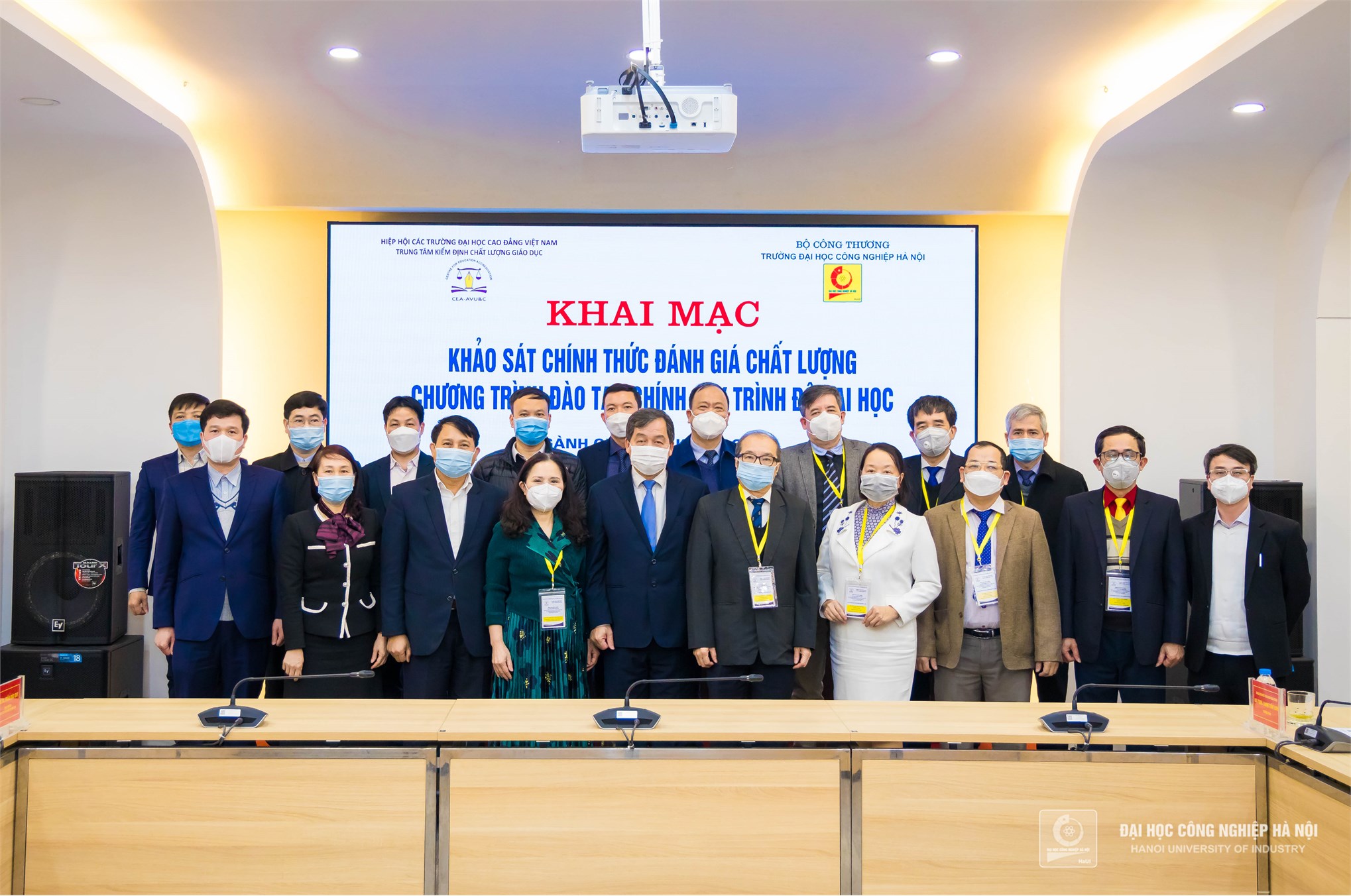 Opening Ceremony of the External Evaluation