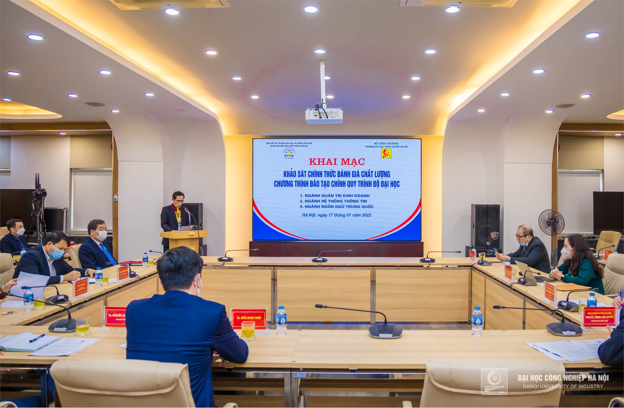 Opening Ceremony of the External Evaluation