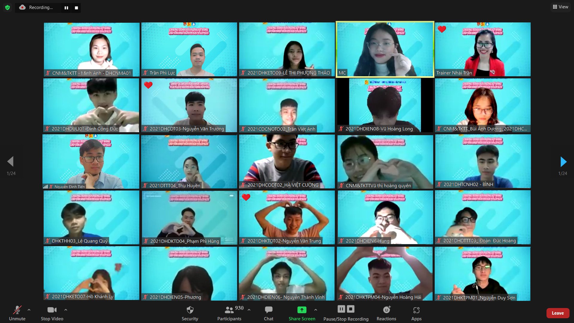 Training soft skills for HaUI freshmen students