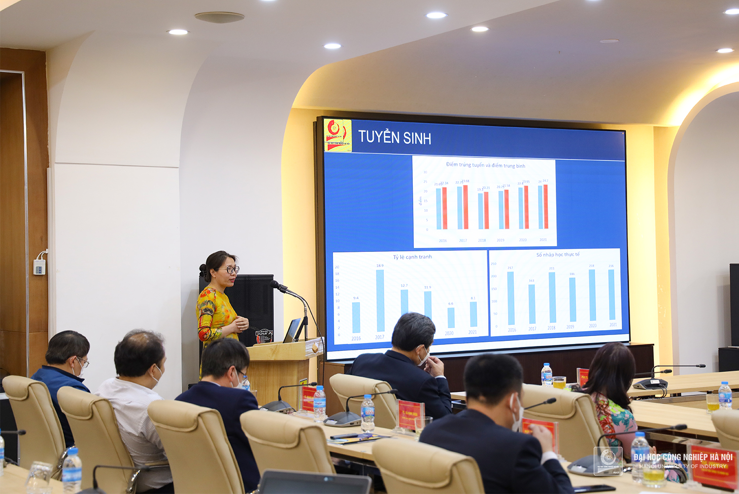 Opening Ceremony of the External Evaluation of 04 training programs: Electrical Engineering Technology, Computer Engineering Technology, Human Resource Management, Garment and Textile Technology