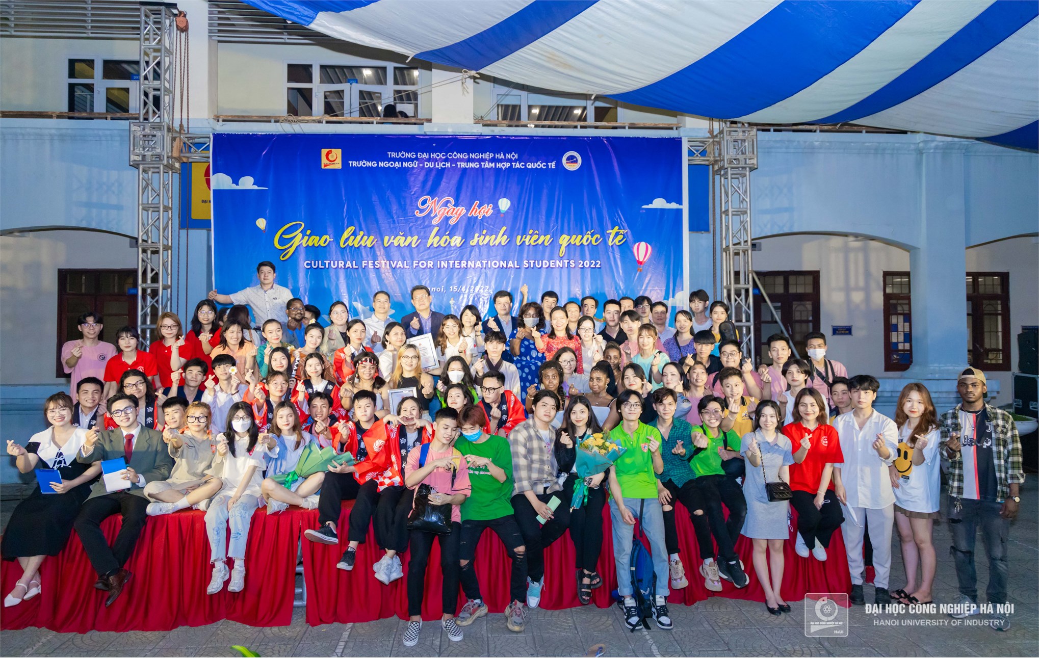 Ngày hội giao lưu văn hóa sinh viên quốc tế tại Đại học Công nghiệp Hà Nội