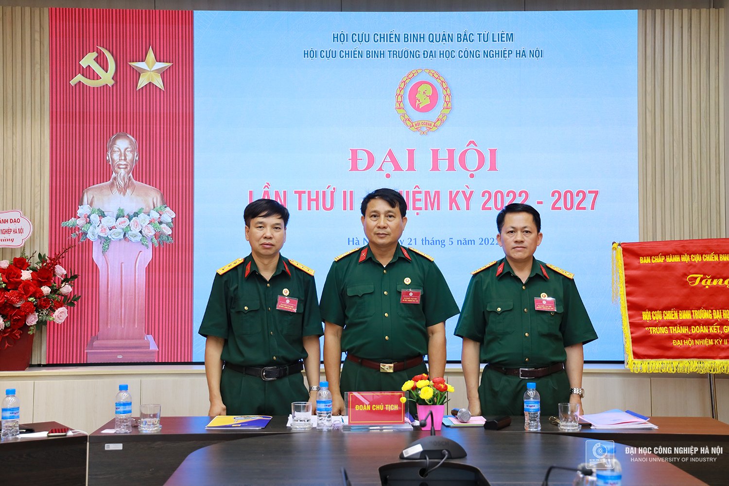 Đại hội Hội Cựu chiến binh Trường Đại học Công nghiệp Hà Nội nhiệm kỳ 2022-2027
