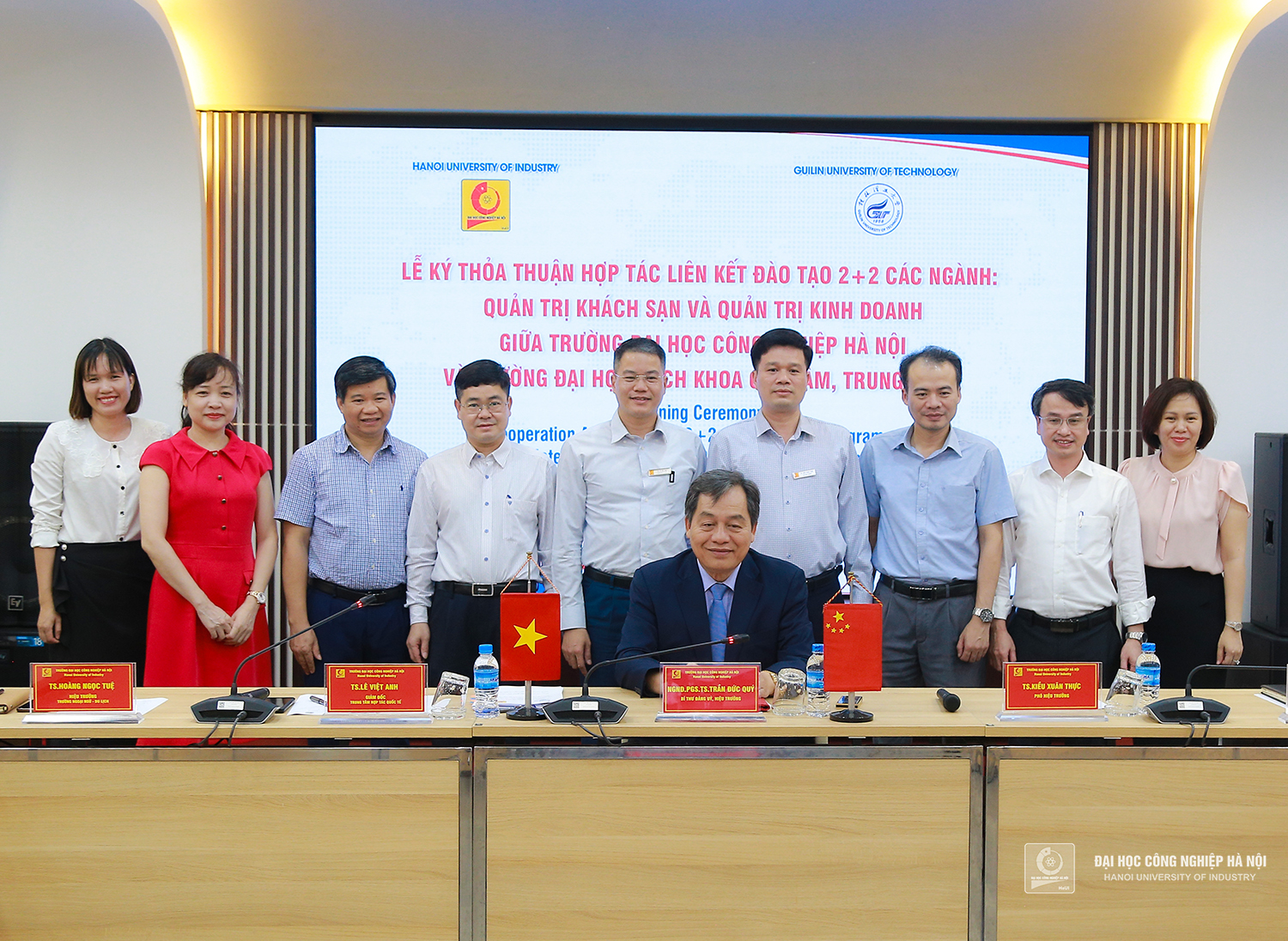 Trường Đại học Công nghiệp Hà Nội ký hợp tác đào tạo với Trường Đại học Bách khoa Quế Lâm, Trung Quốc