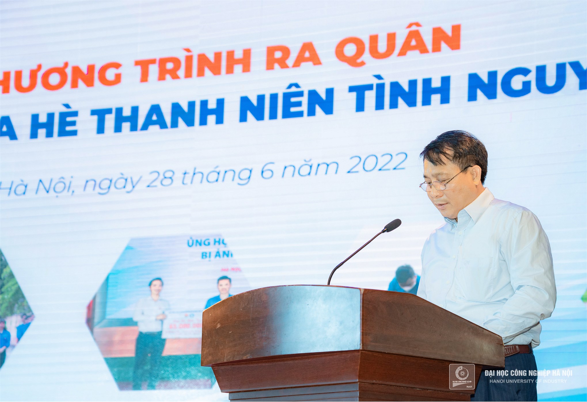 The Youth of Hanoi University of Industry launched the 2022 Summer Youth Volunteer Campaign