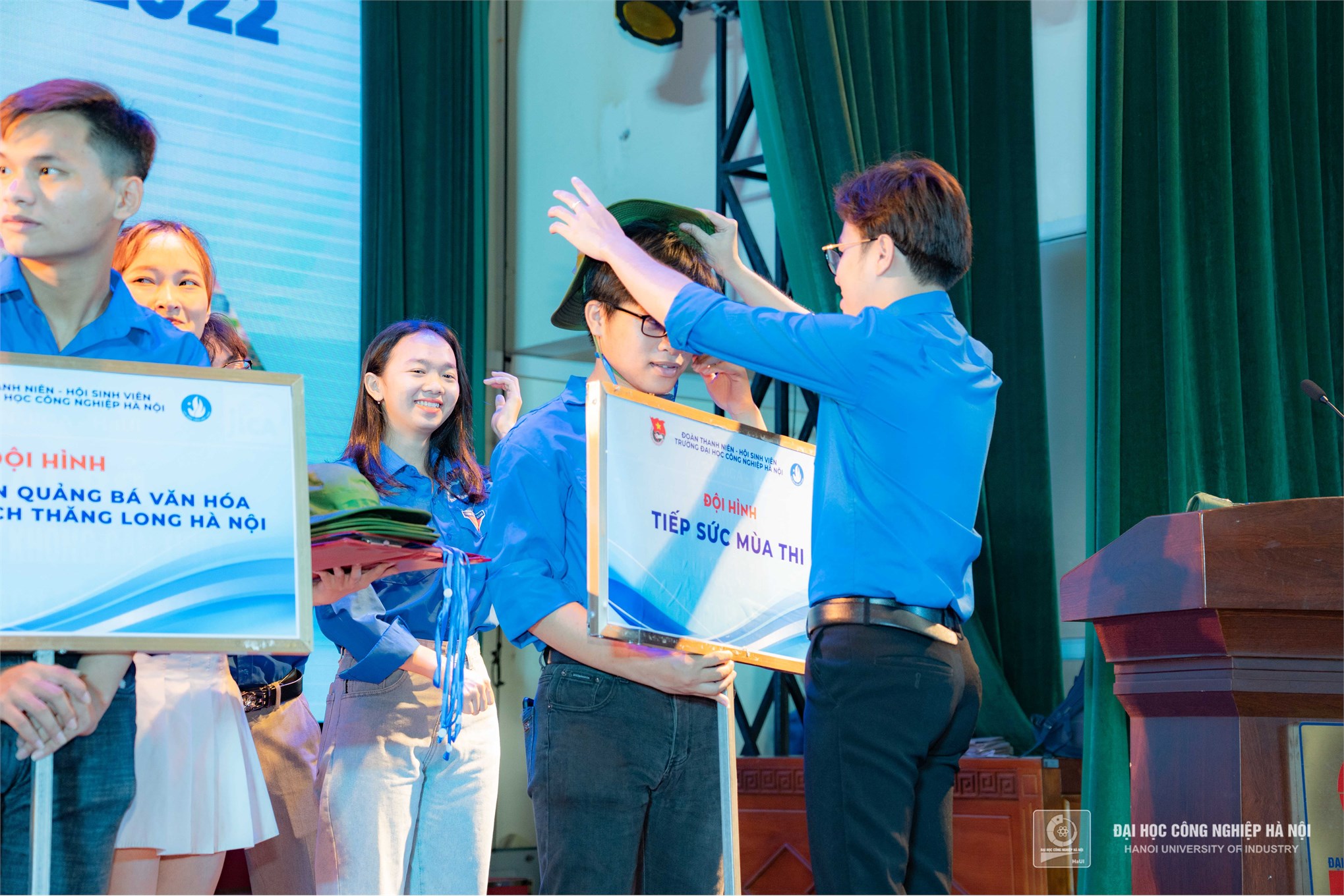 The Youth of Hanoi University of Industry launched the 2022 Summer Youth Volunteer Campaign