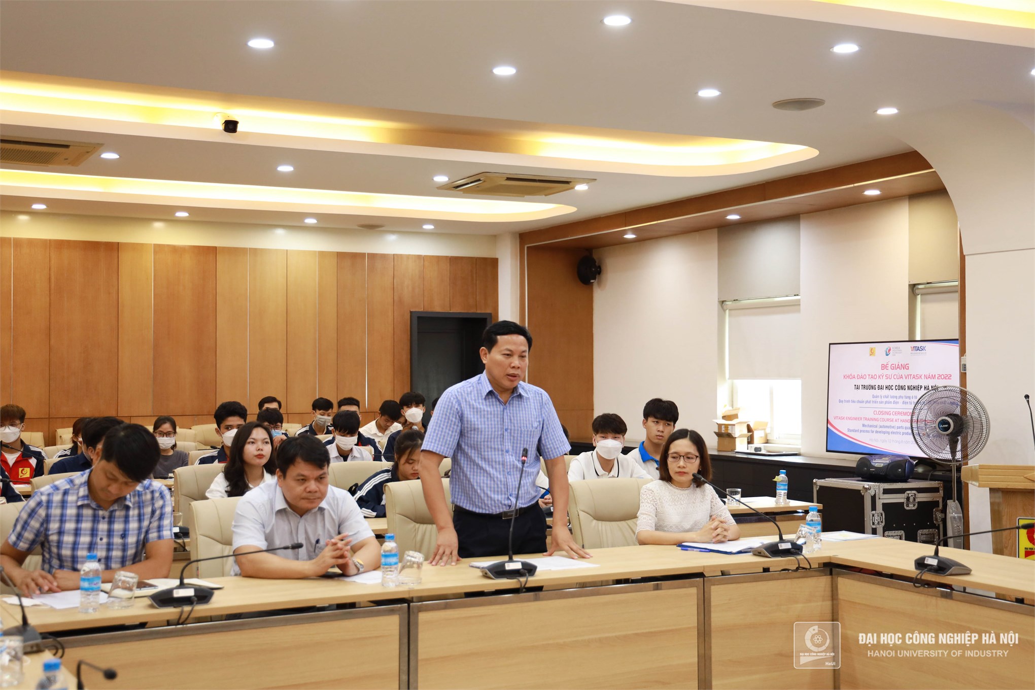 Bế giảng và trao chứng nhận cho 55 sinh viên khóa đào tạo Dự án VITASK Hàn Quốc