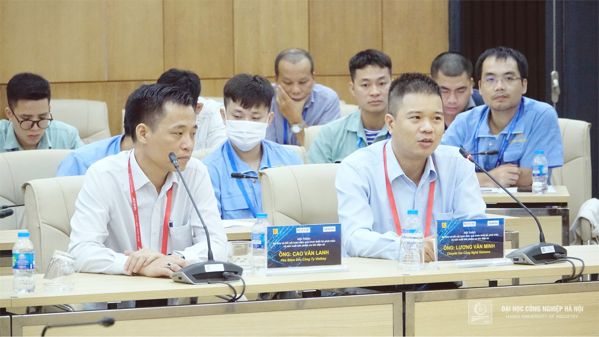 Workshop on `Digitalization and comprehensive connection of the design and manufacturing process of mechanical and electronic products`.