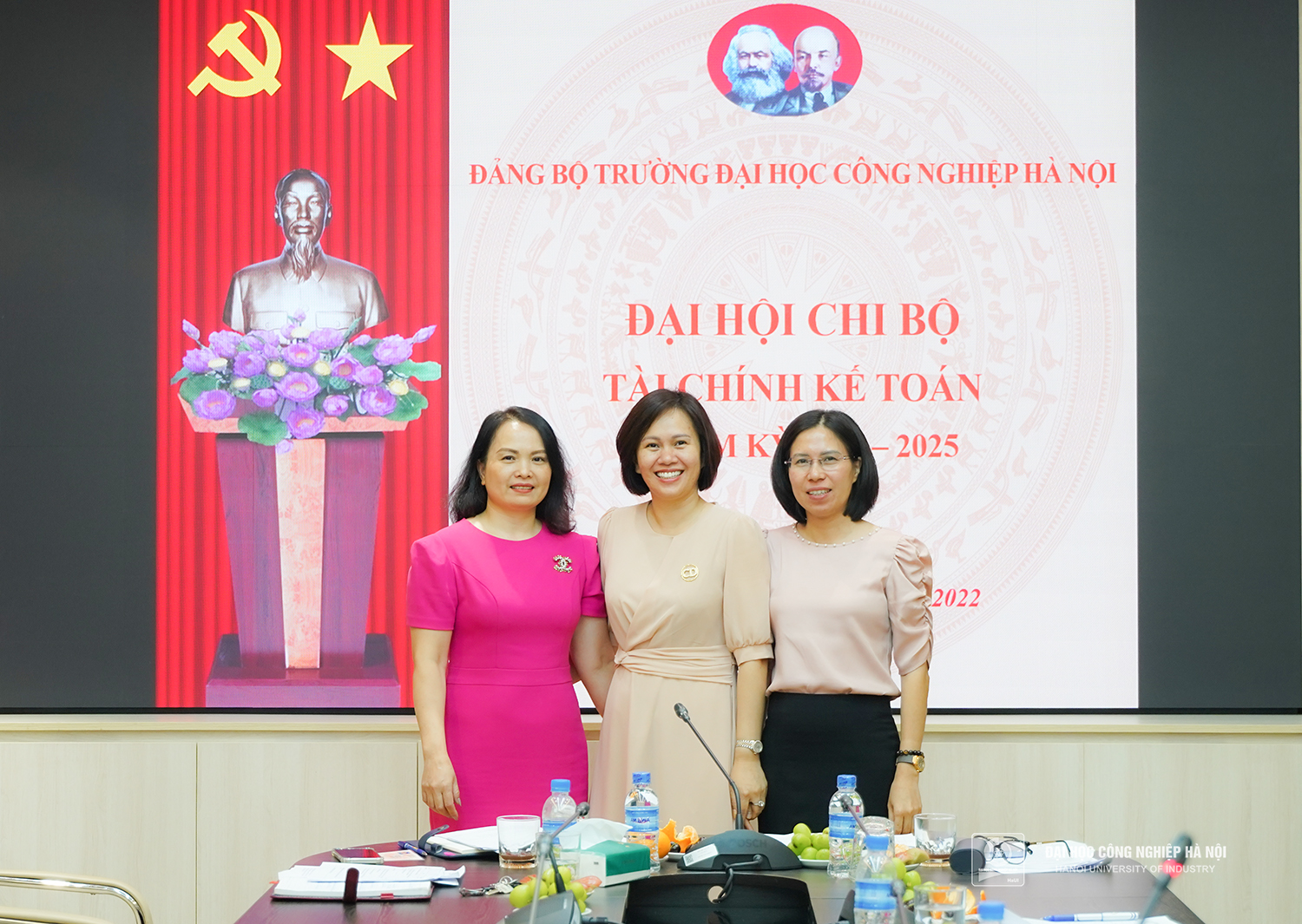 Đại hội các chi bộ thuộc Đảng bộ Trường Đại học Công nghiệp Hà Nội, nhiệm kỳ 2022 - 2025