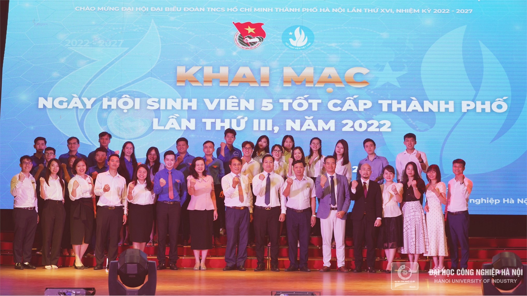 Ngày hội sinh viên 5 tốt Thành phố Hà Nội lần thứ III năm 2022 tổ chức tại Trường Đại học Công nghiệp Hà Nội