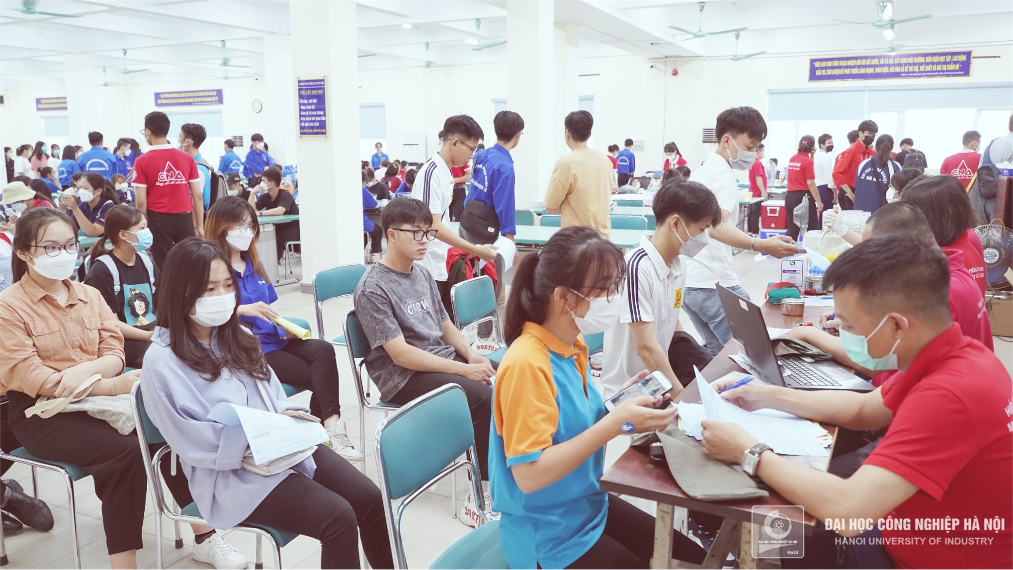 Ngày hội sinh viên 5 tốt Thành phố Hà Nội lần thứ III năm 2022 tổ chức tại Trường Đại học Công nghiệp Hà Nội