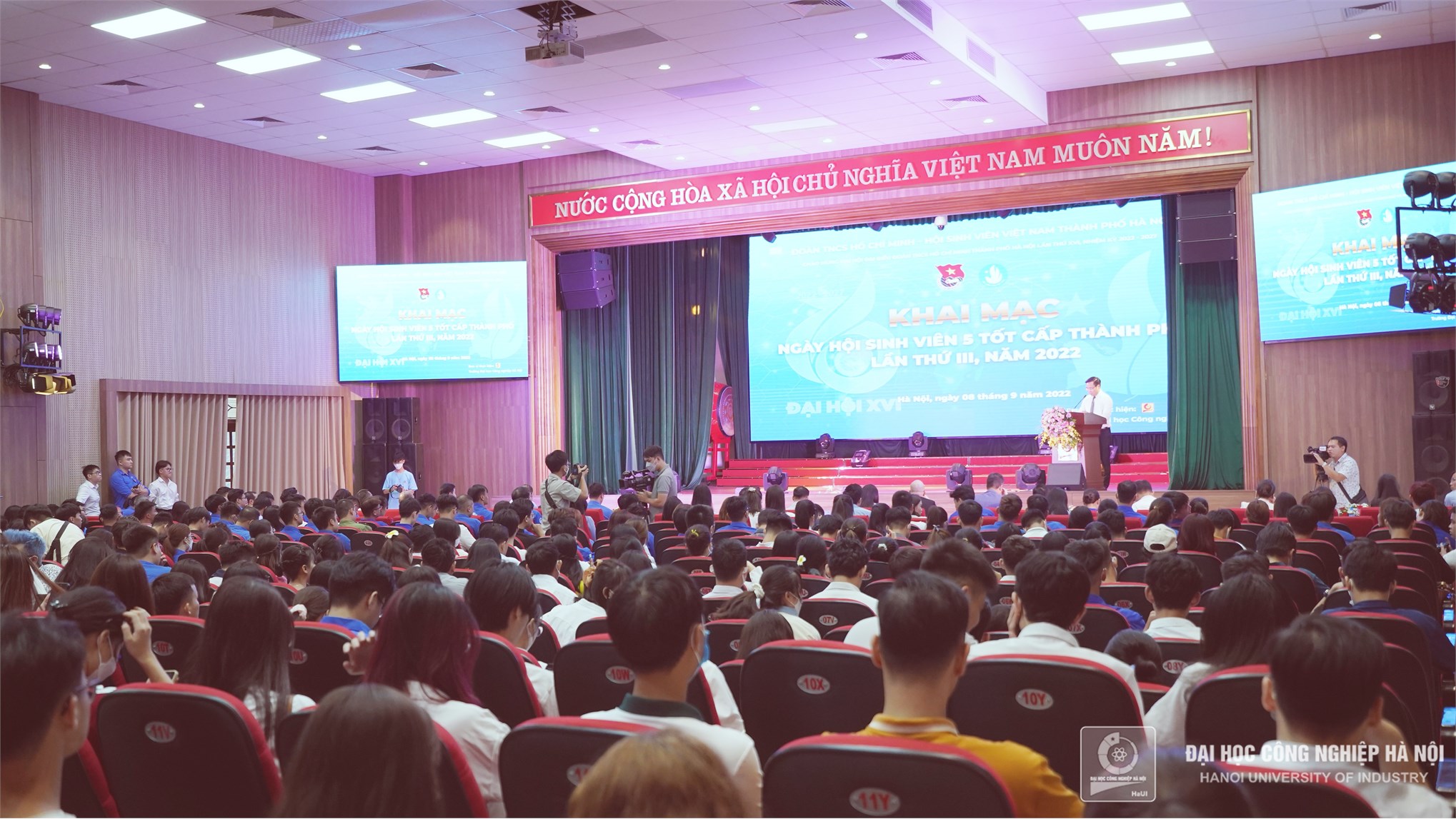 The third festival of “Students of Five Merits” at City-level in 2022 was organized at Hanoi University of Industry