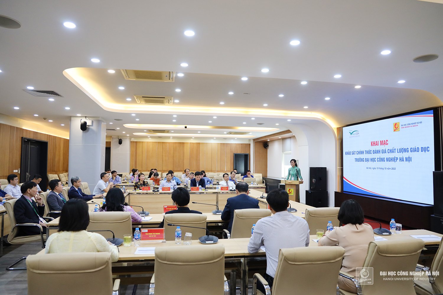 Khai mạc khảo sát chính thức đánh giá chất lượng cơ sở giáo dục Trường Đại học Công nghiệp Hà Nội