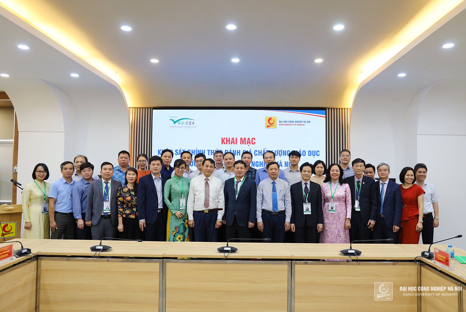 Khai mạc khảo sát chính thức đánh giá chất lượng cơ sở giáo dục Trường Đại học Công nghiệp Hà Nội