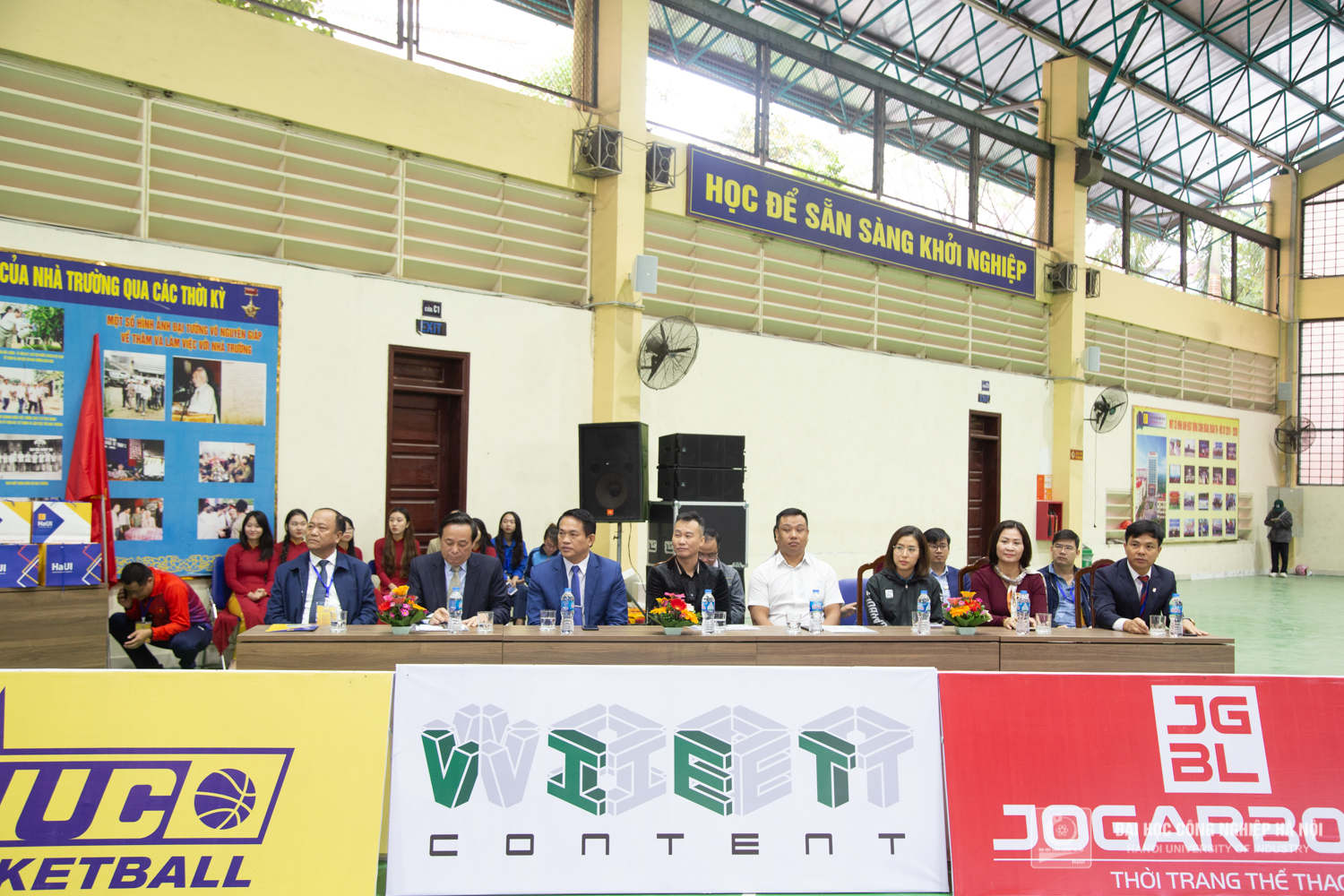 Opening ceremony of The National University Championship basketball tournament in 2022, Northern region took place at Hanoi University of Industry