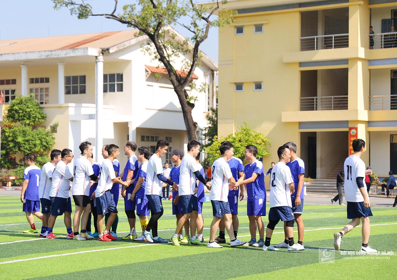 Giải bóng đá viên chức, người lao động Trường Đại học Công nghiệp Hà Nội