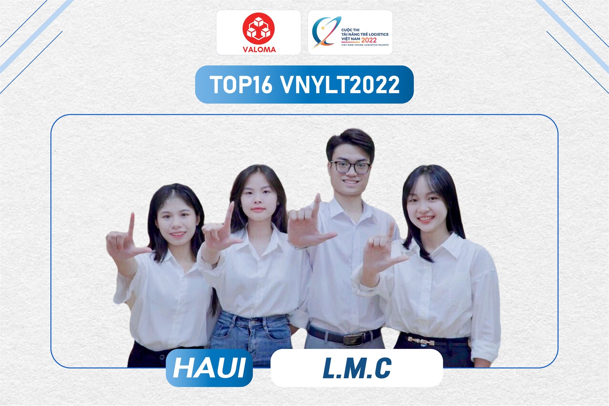 Sinh viên HaUI lọt vào vòng chung kết Cuộc thi Tài năng trẻ Logistics Việt Nam 2022