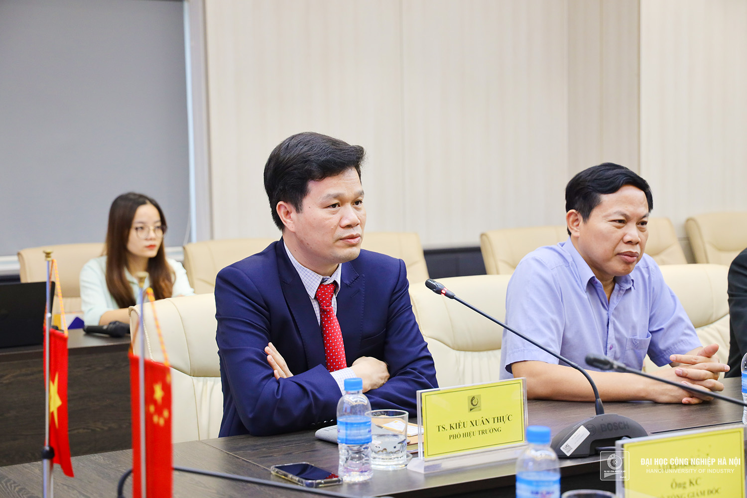 Khởi đầu mới trong quan hệ hợp tác phát triển giữa Đại học Công nghiệp Hà Nội và Luxshare ICT Việt Nam