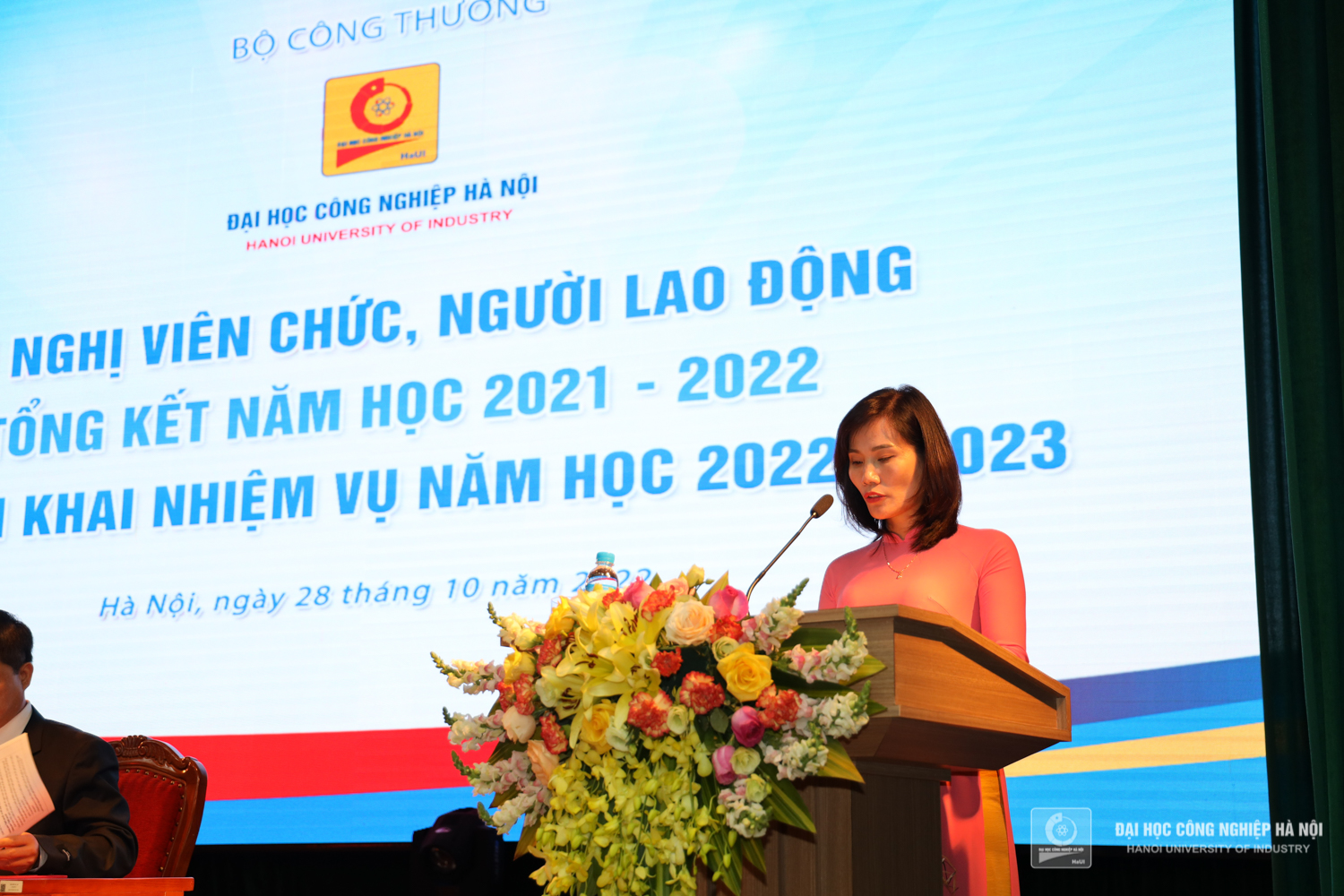 Hội nghị viên chức, người lao động Trường Đại học Công nghiệp Hà Nội năm 2022 đề ra 5 nhiệm vụ trọng tâm