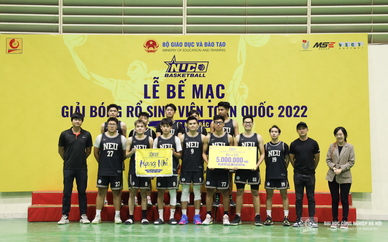 Tổng kết Giải bóng rổ sinh viên toàn quốc 2022 khu vực Miền Bắc