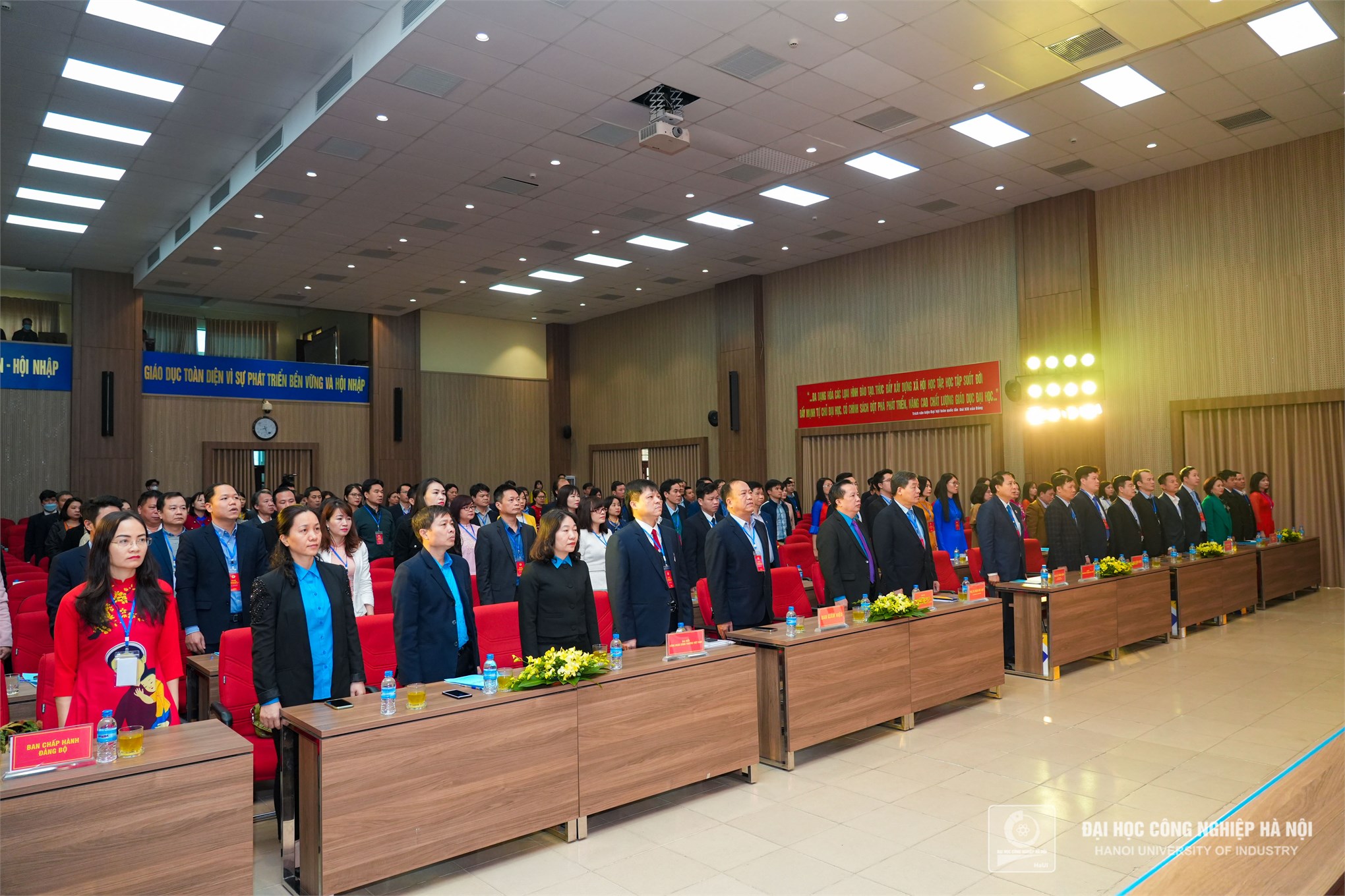 Đại hội Đại biểu Công đoàn Trường ĐHCNHN nhiệm kỳ 2023 - 2028: Đổi mới - Dân chủ - Đoàn kết - Phát triển