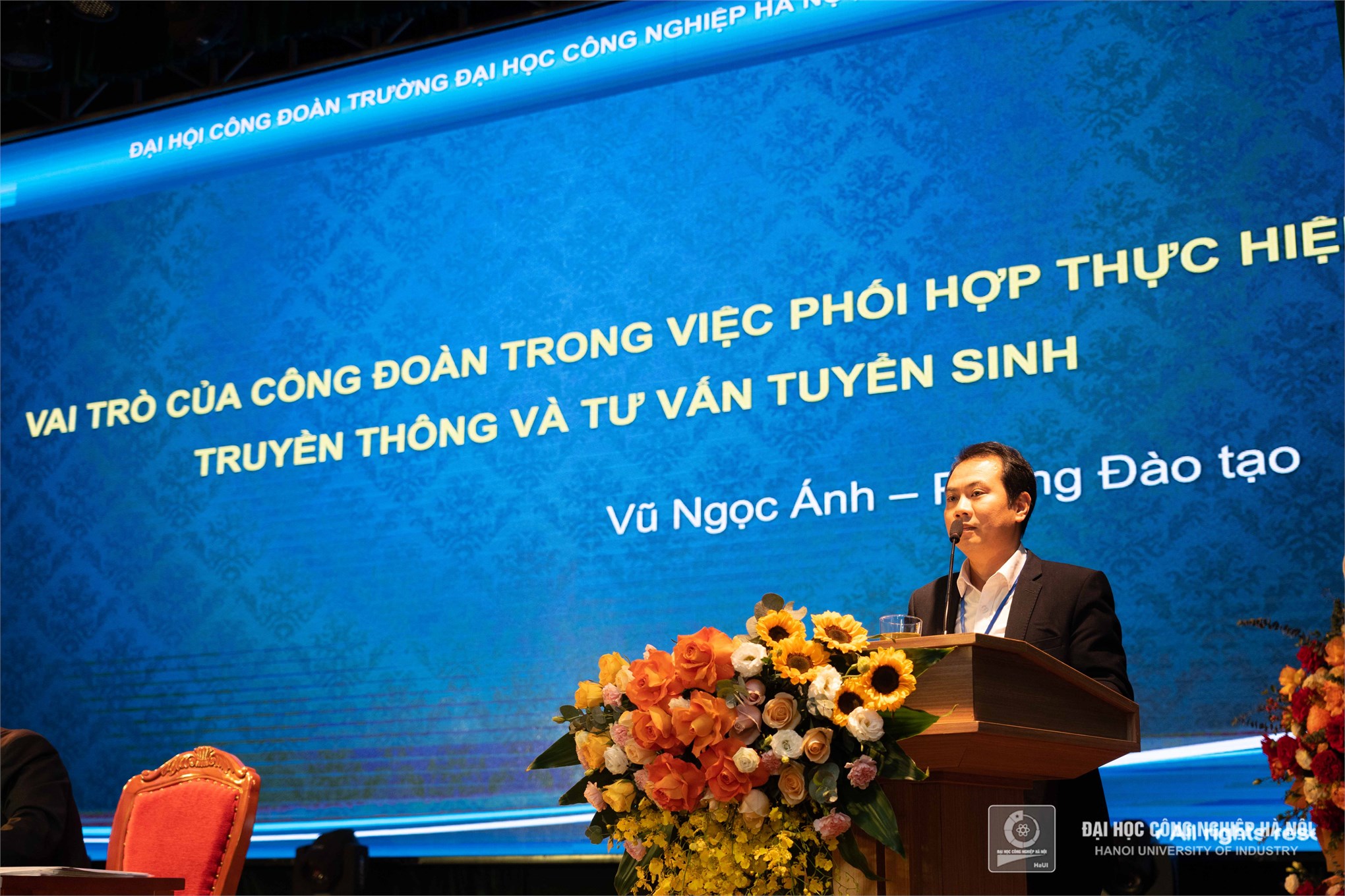 Đại hội Đại biểu Công đoàn Trường ĐHCNHN nhiệm kỳ 2023 - 2028: Đổi mới - Dân chủ - Đoàn kết - Phát triển