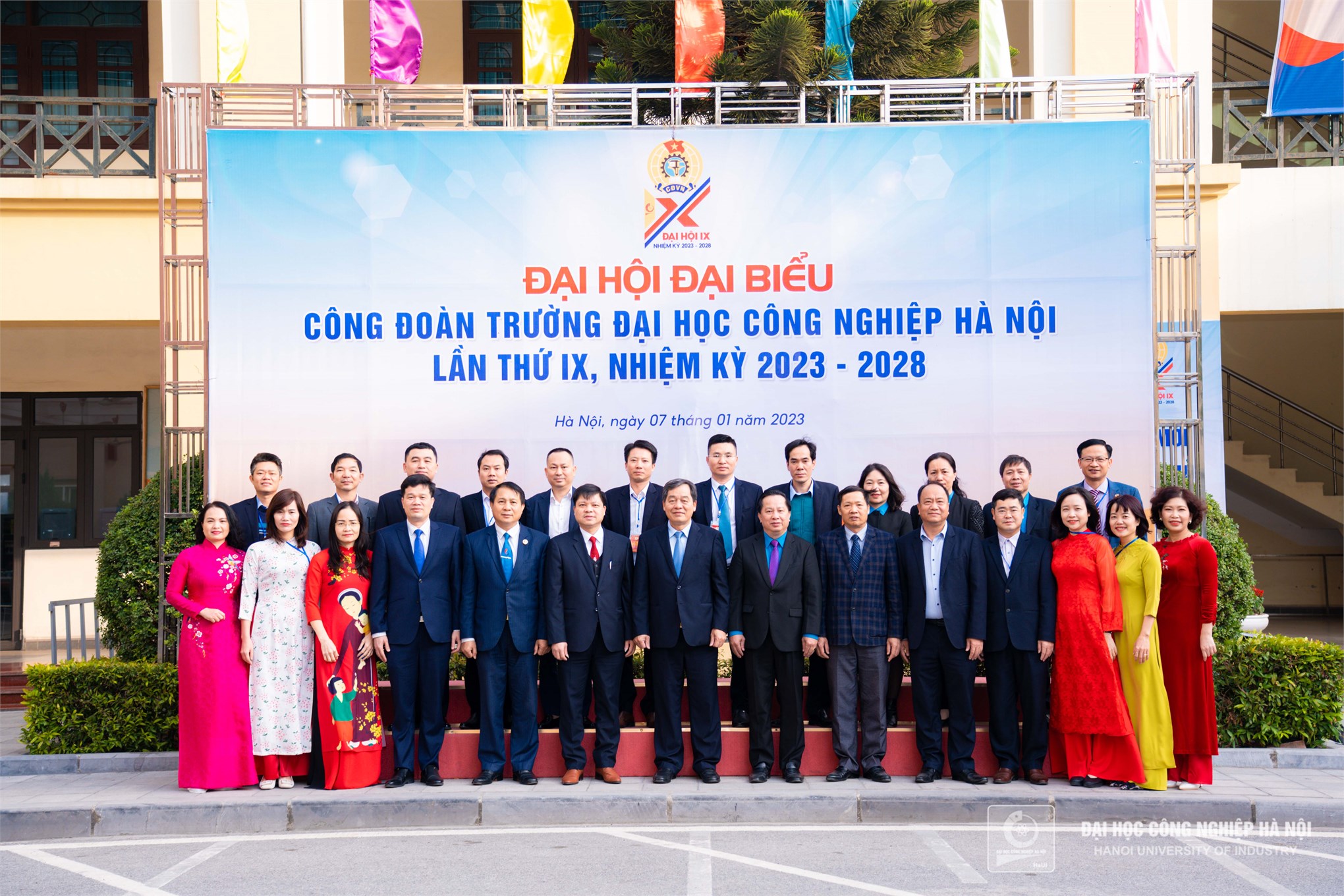 Đại hội Đại biểu Công đoàn Trường ĐHCNHN nhiệm kỳ 2023 - 2028: Đổi mới - Dân chủ - Đoàn kết - Phát triển