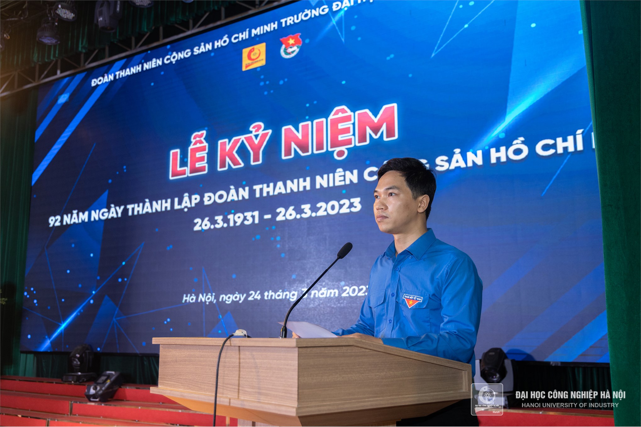 Tuổi trẻ Đại học Công nghiệp Hà Nội kỷ niệm 92 năm ngày thành lập Đoàn TNCS Hồ Chí Minh