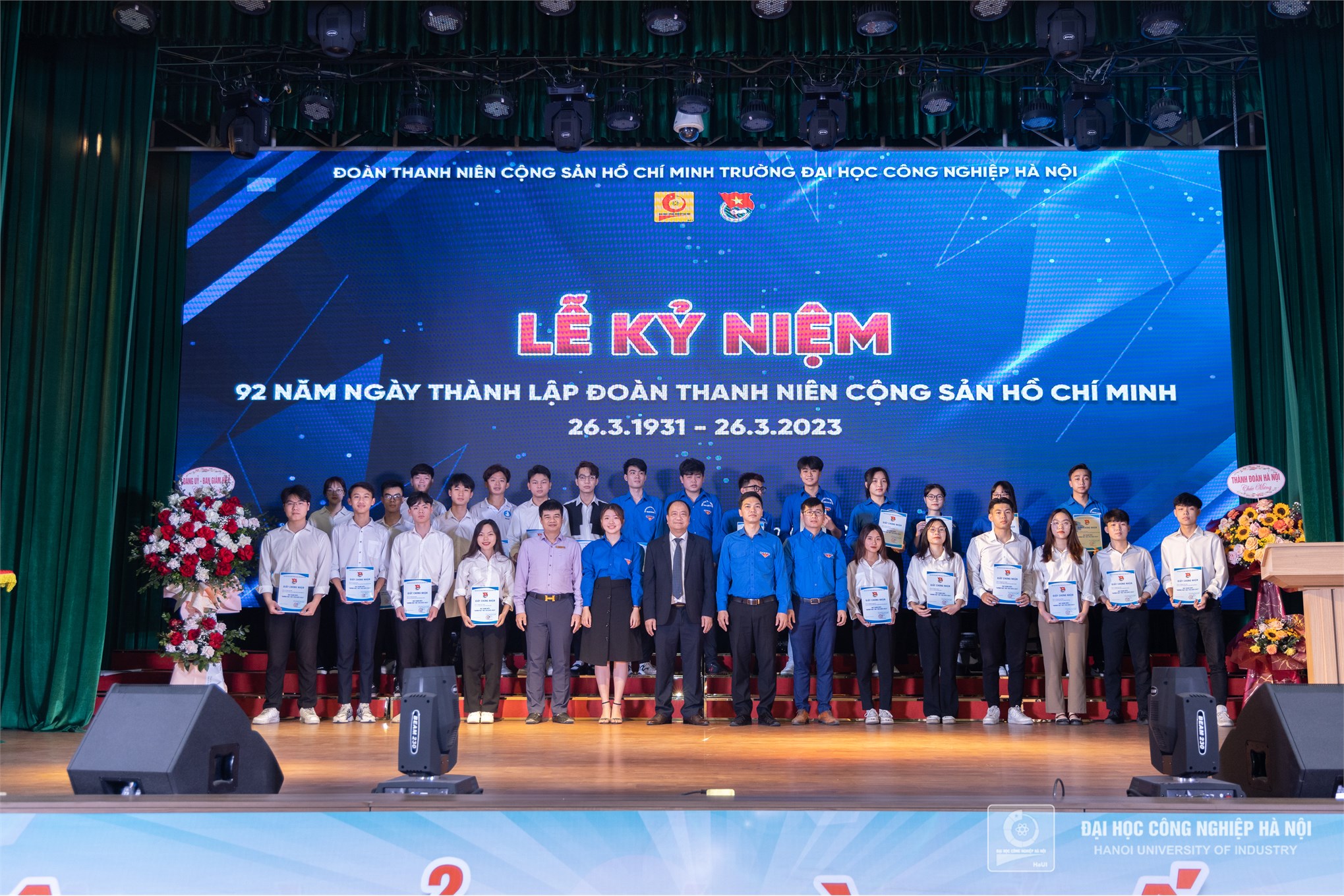 Tuổi trẻ Đại học Công nghiệp Hà Nội kỷ niệm 92 năm ngày thành lập Đoàn TNCS Hồ Chí Minh