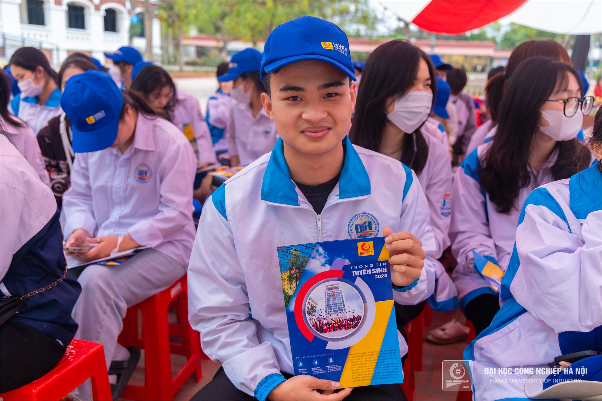 Tưng bừng các hoạt động tư vấn tuyển sinh, hướng nghiệp 2023 tại Hưng Hà, Thái Bình