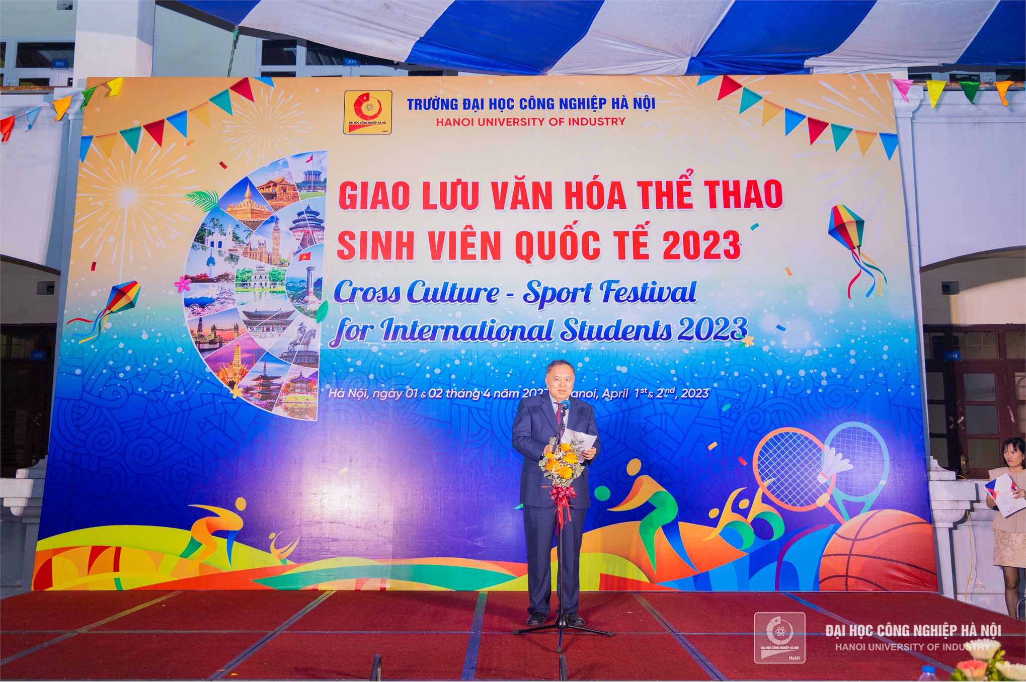 Hội tụ tinh hoa văn hóa thế giới tại ngày hội giao lưu văn hóa thể thao sinh viên quốc tế năm 2023