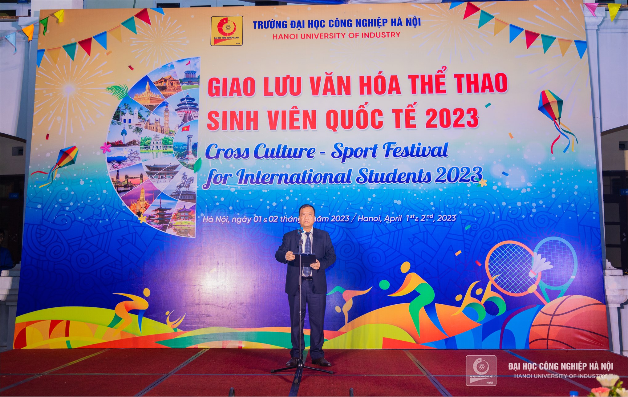Hội tụ tinh hoa văn hóa thế giới tại ngày hội giao lưu văn hóa thể thao sinh viên quốc tế năm 2023