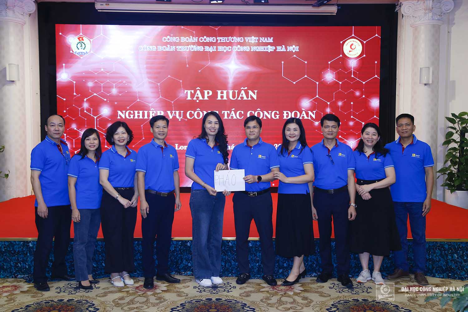 Công đoàn Trường Đại học Công nghiệp Hà Nội tập huấn nghiệp vụ công tác Công đoàn năm 2023