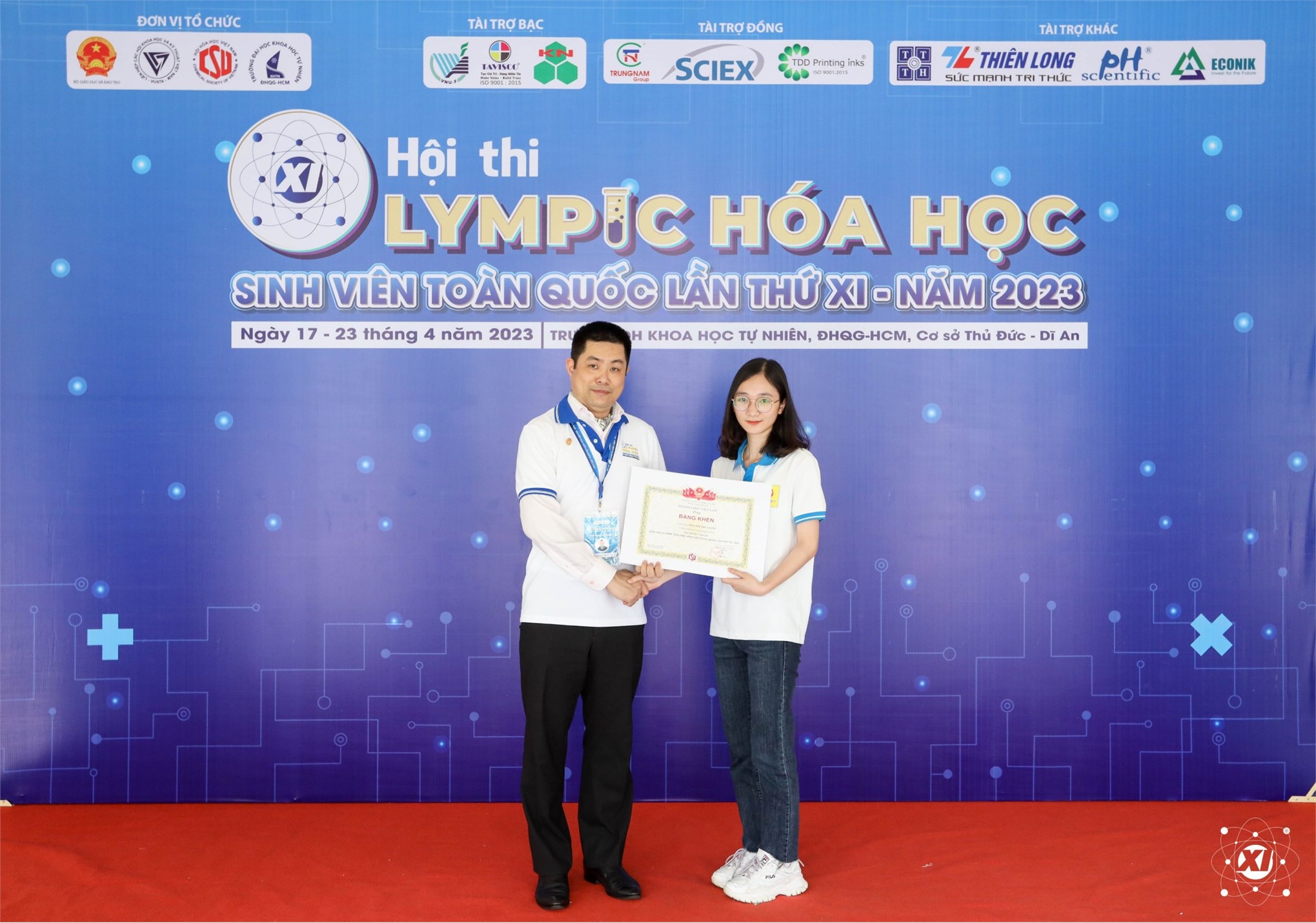 The Chemistry Olympiad team of Hanoi University of Industry