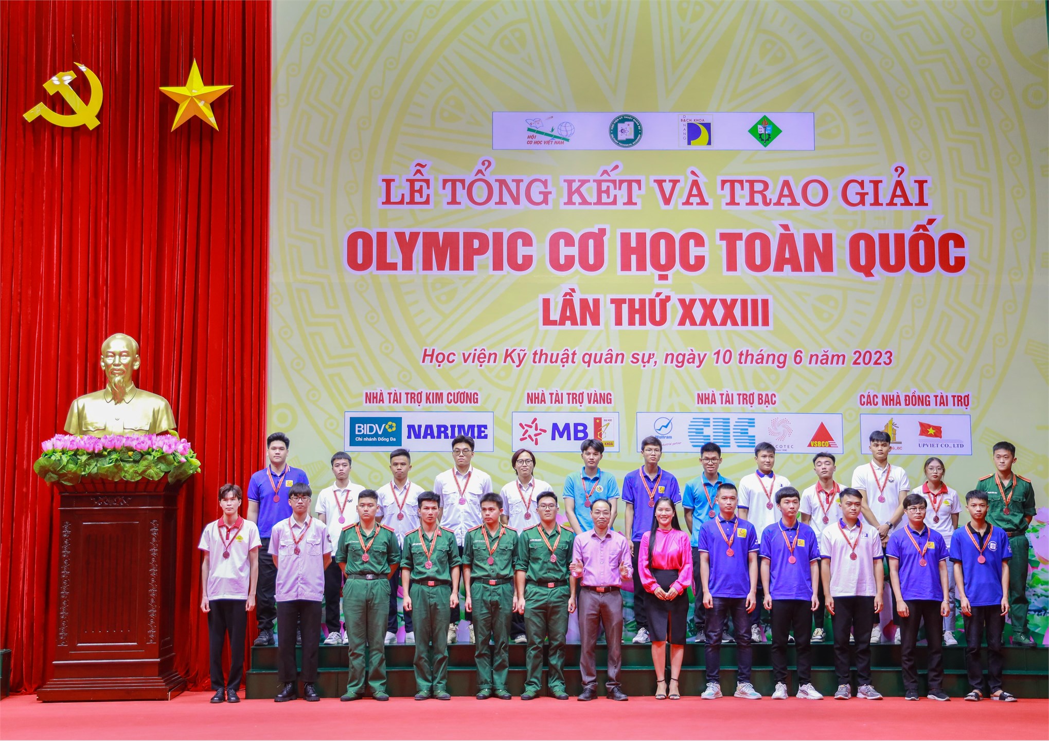 Sinh viên HaUI đạt thành tích cao tại Kỳ thi Olympic Cơ học toàn quốc lần thứ XXXIII