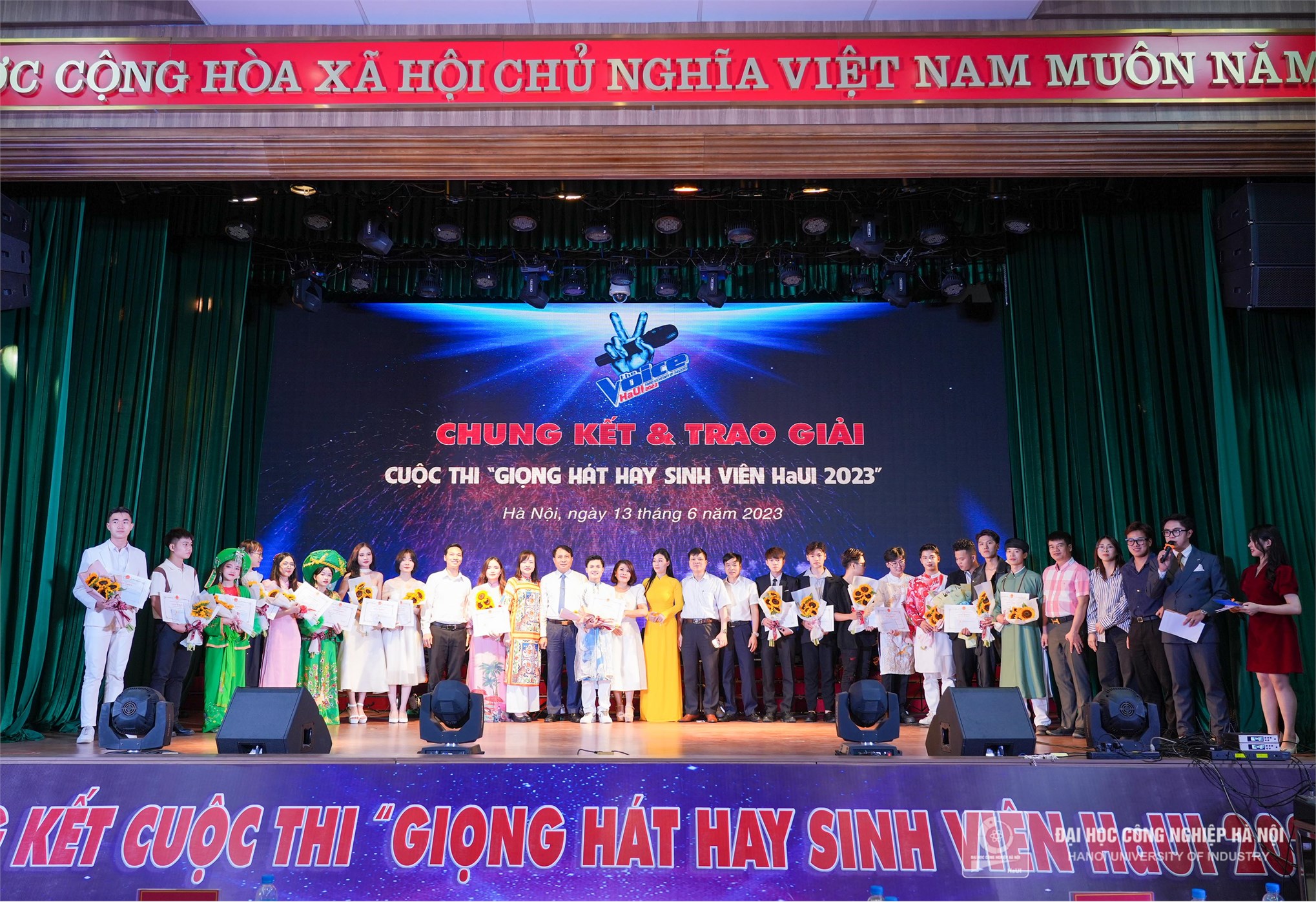 The Voice HaUI 2023: a shining night of talented students