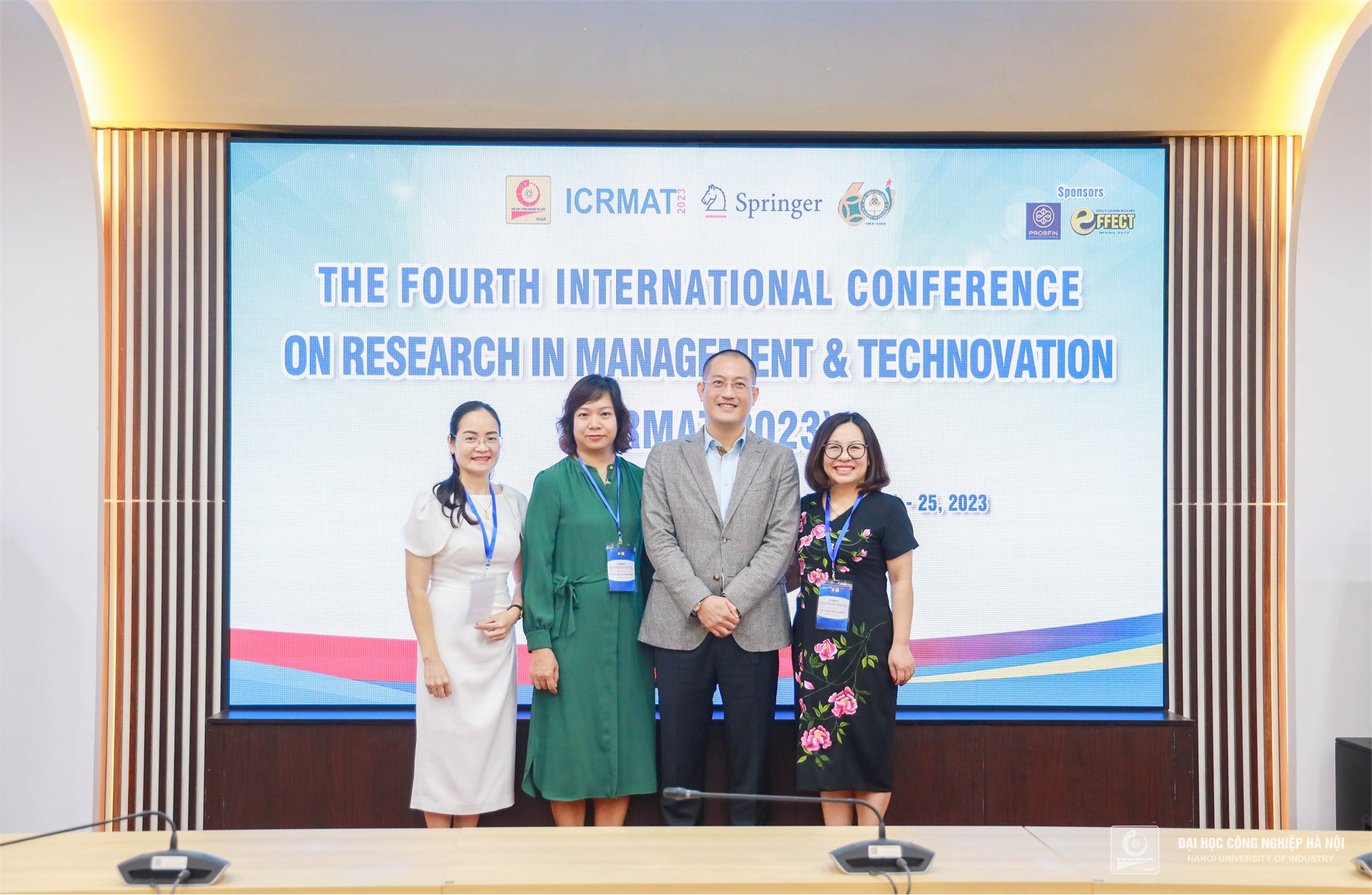 Hội thảo quốc tế ICRMAT 2023: Thúc đẩy những giải pháp công nghệ sáng tạo