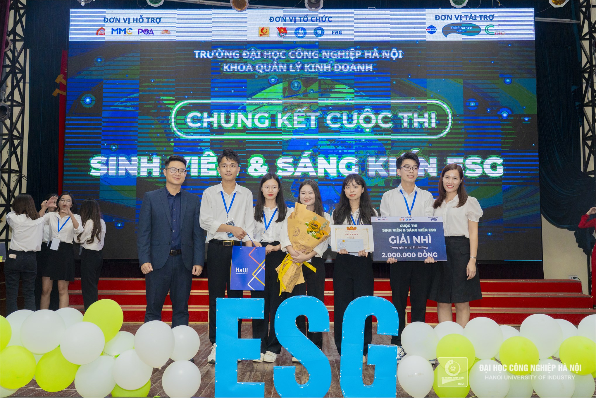 Chung kết cuộc thi Sinh viên và Sáng kiến ESG