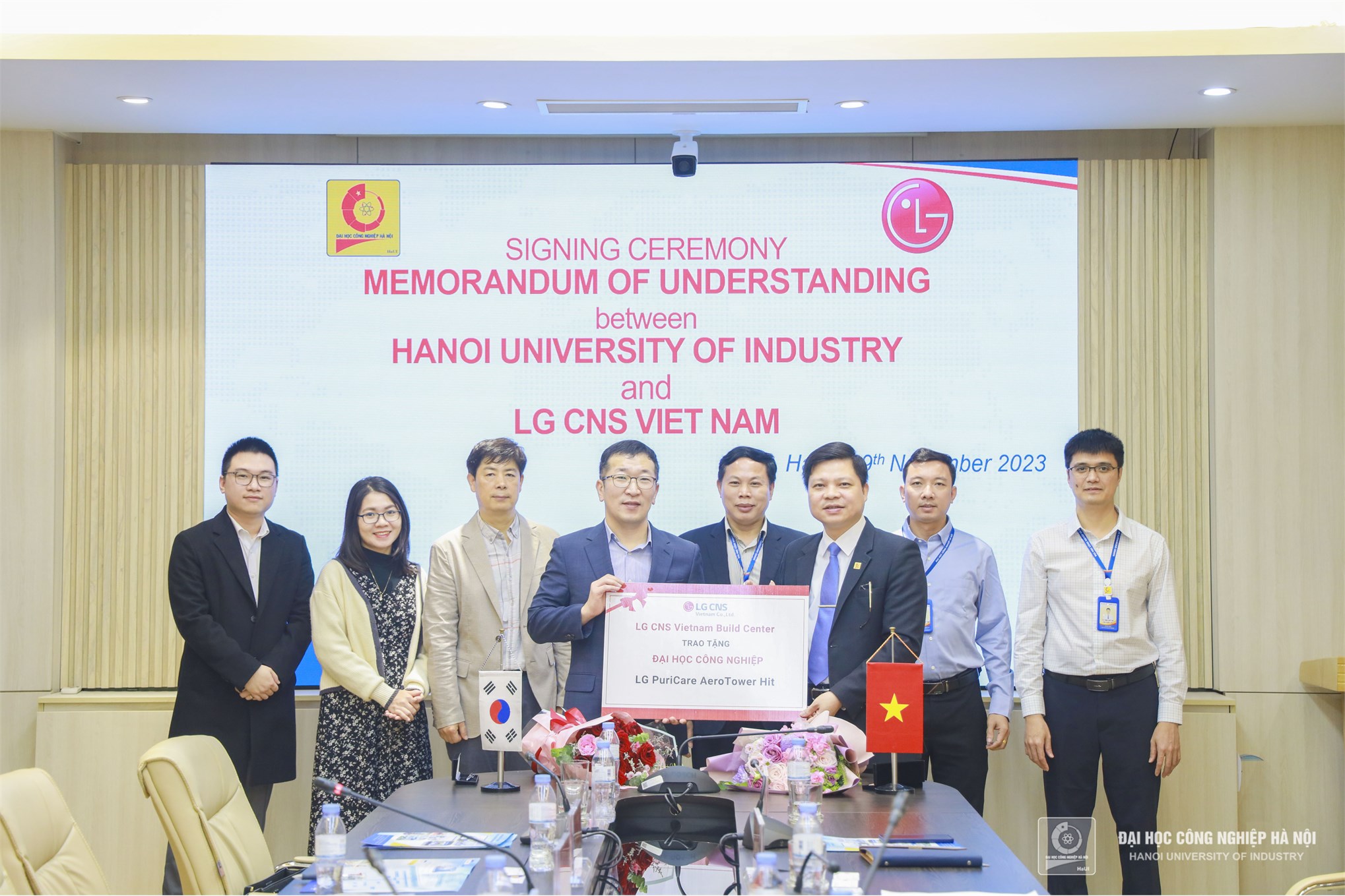 Hanoi University of Industry Strengthens Ties with LG Electronics Development Vietnam and LG CNS Vietnam