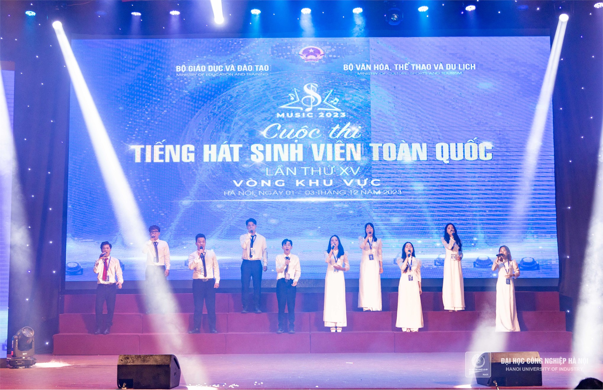 Sinh viên Đại học Công nghiệp Hà Nội tham dự Cuộc thi Tiếng hát sinh viên toàn quốc lần thứ XV 