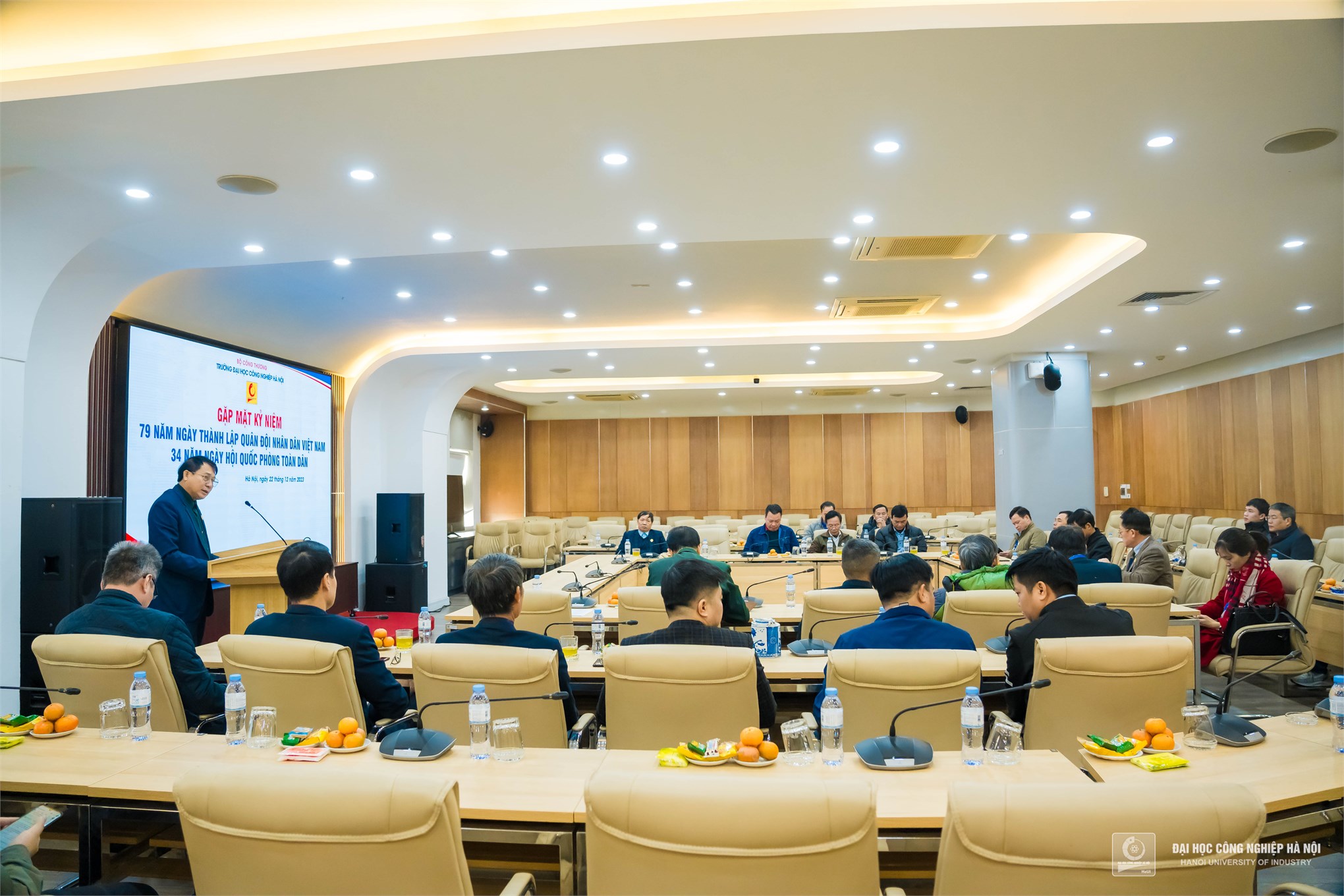 HaUI celebrates the 79th Anniversary of the Vietnam People's Army and the 34th National Defence Festival