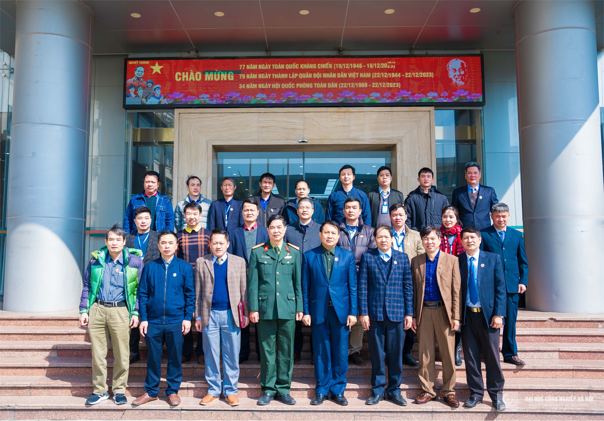 HaUI celebrates the 79th Anniversary of the Vietnam People's Army and the 34th National Defence Festival